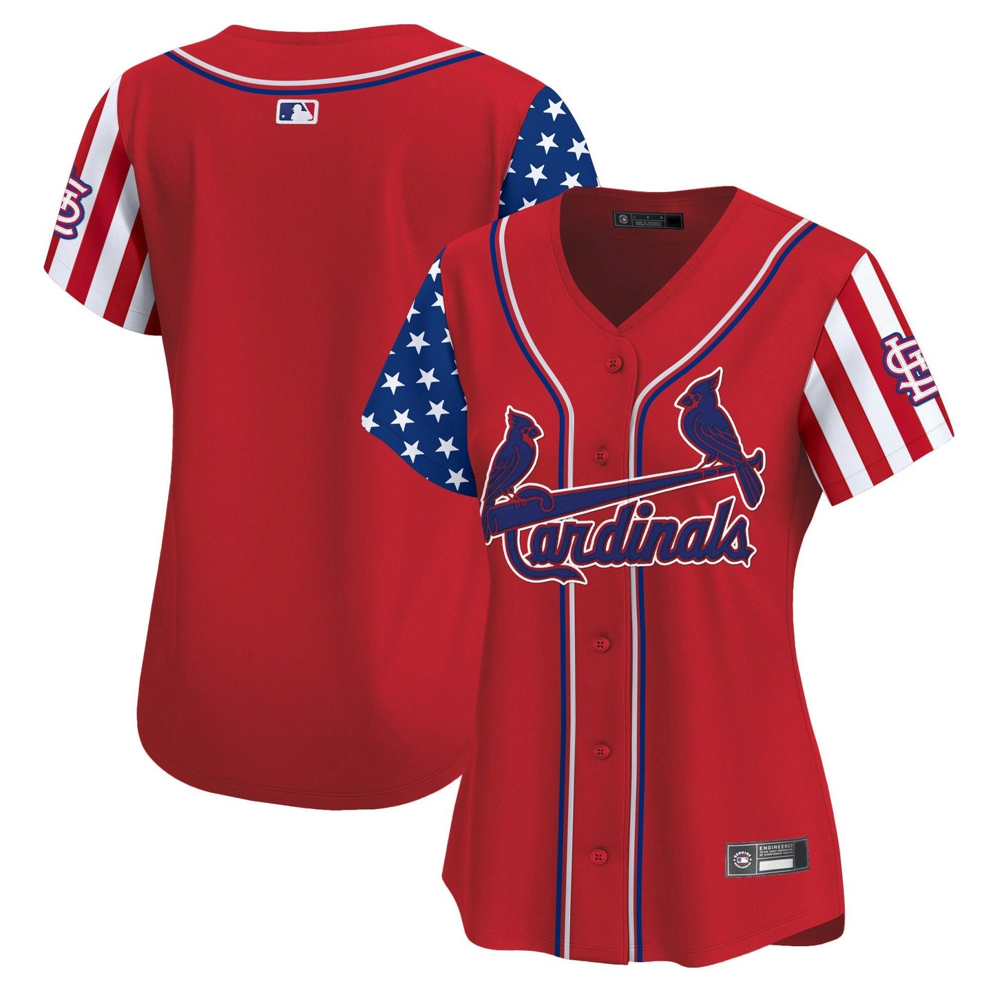 Camisa MLB Women’s St. Louis 2025 Independence Day Vapor Premier Limited Jersey V2