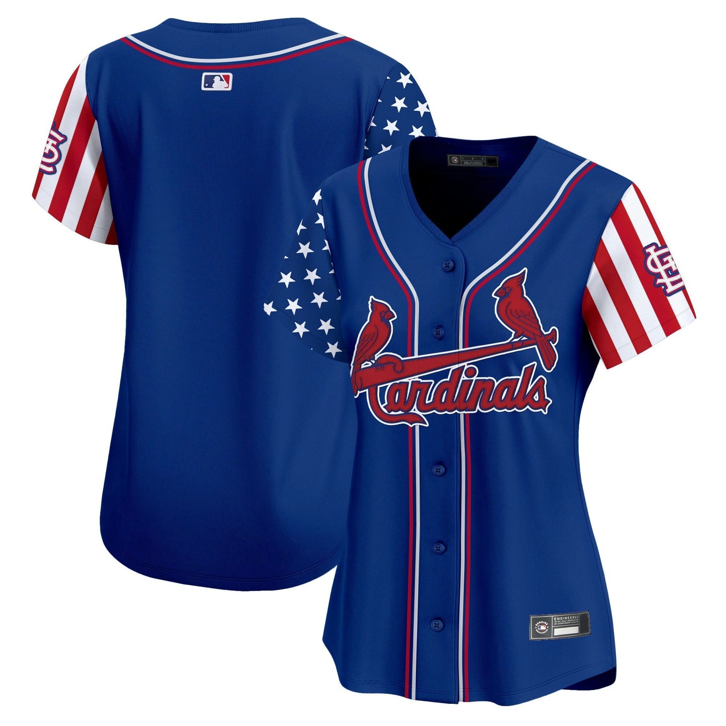 Camisa MLB Women’s St. Louis 2025 Independence Day Vapor Premier Limited Jersey V2
