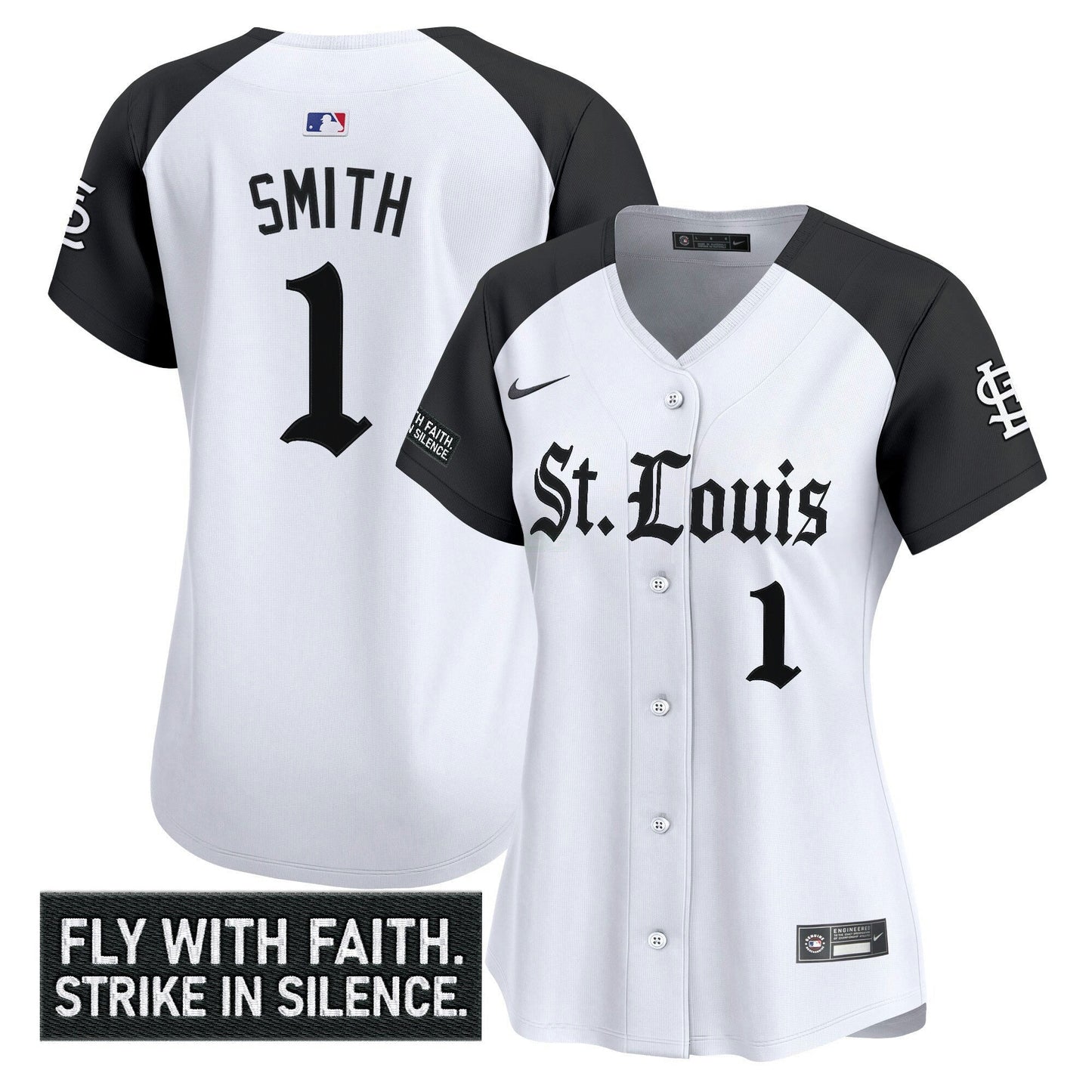Camisa MLB Women’s St. Louis ‘Gothic Legacy Edition’ Vapor Premier Limited Jersey