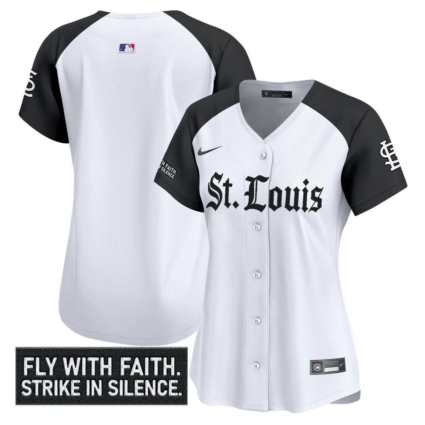 Camisa MLB Women’s St. Louis ‘Gothic Legacy Edition’ Vapor Premier Limited Jersey