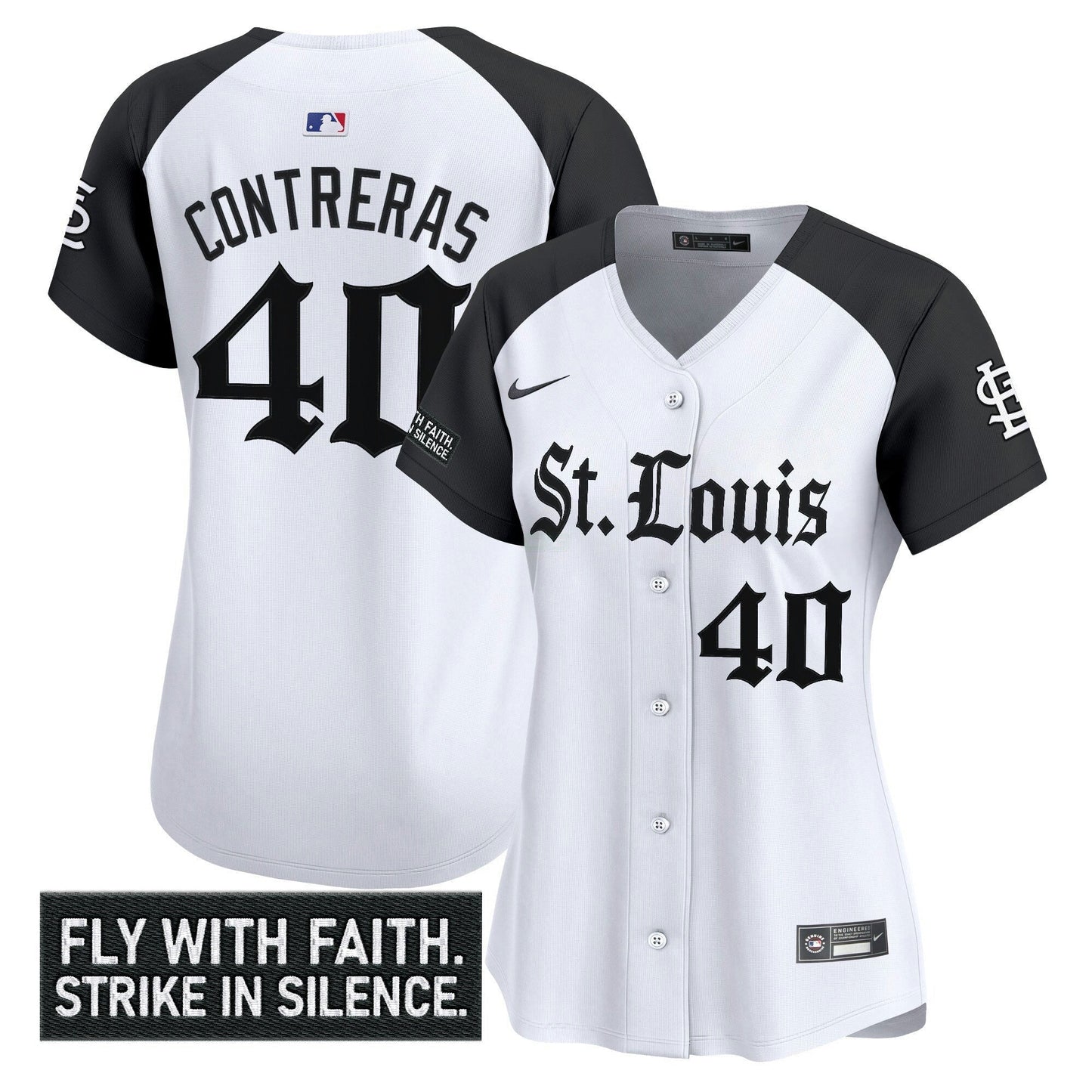 Camisa MLB Women’s St. Louis ‘Gothic Legacy Edition’ Vapor Premier Limited Jersey