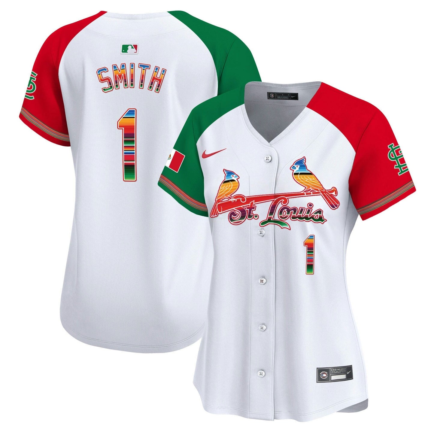Camisa MLB Women’s St. Louis Mexico Vapor Premier Limited Jersey