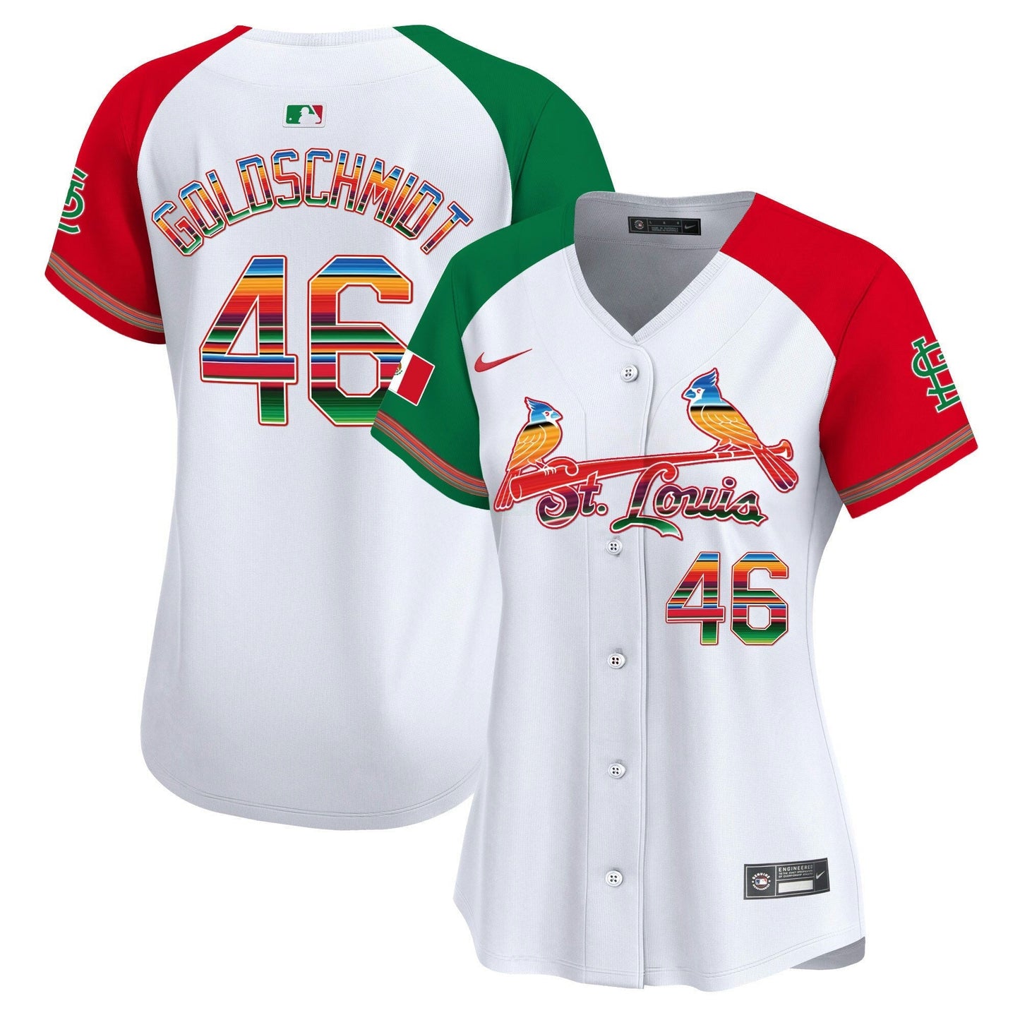 Camisa MLB Women’s St. Louis Mexico Vapor Premier Limited Jersey