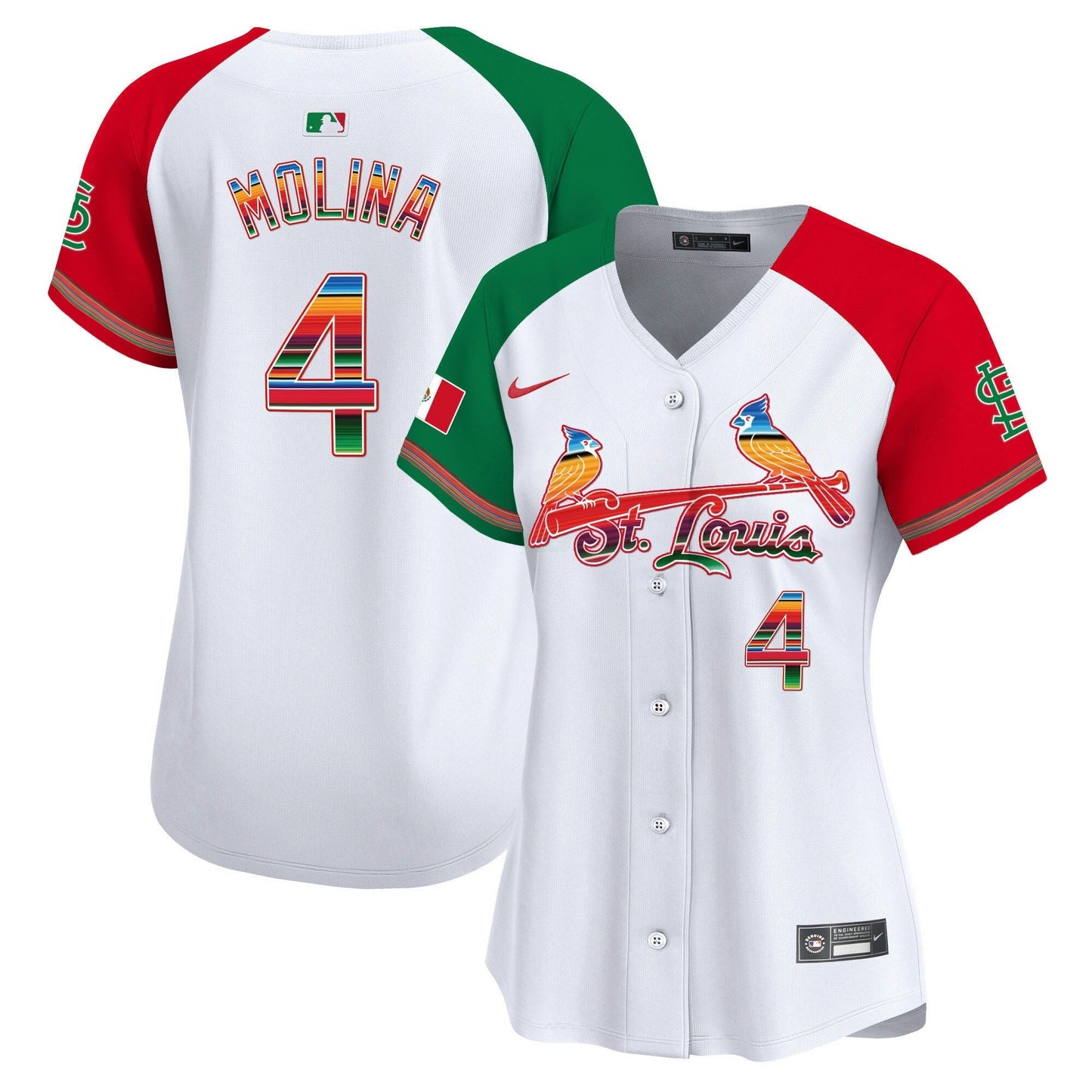 Camisa MLB Women’s St. Louis Mexico Vapor Premier Limited Jersey