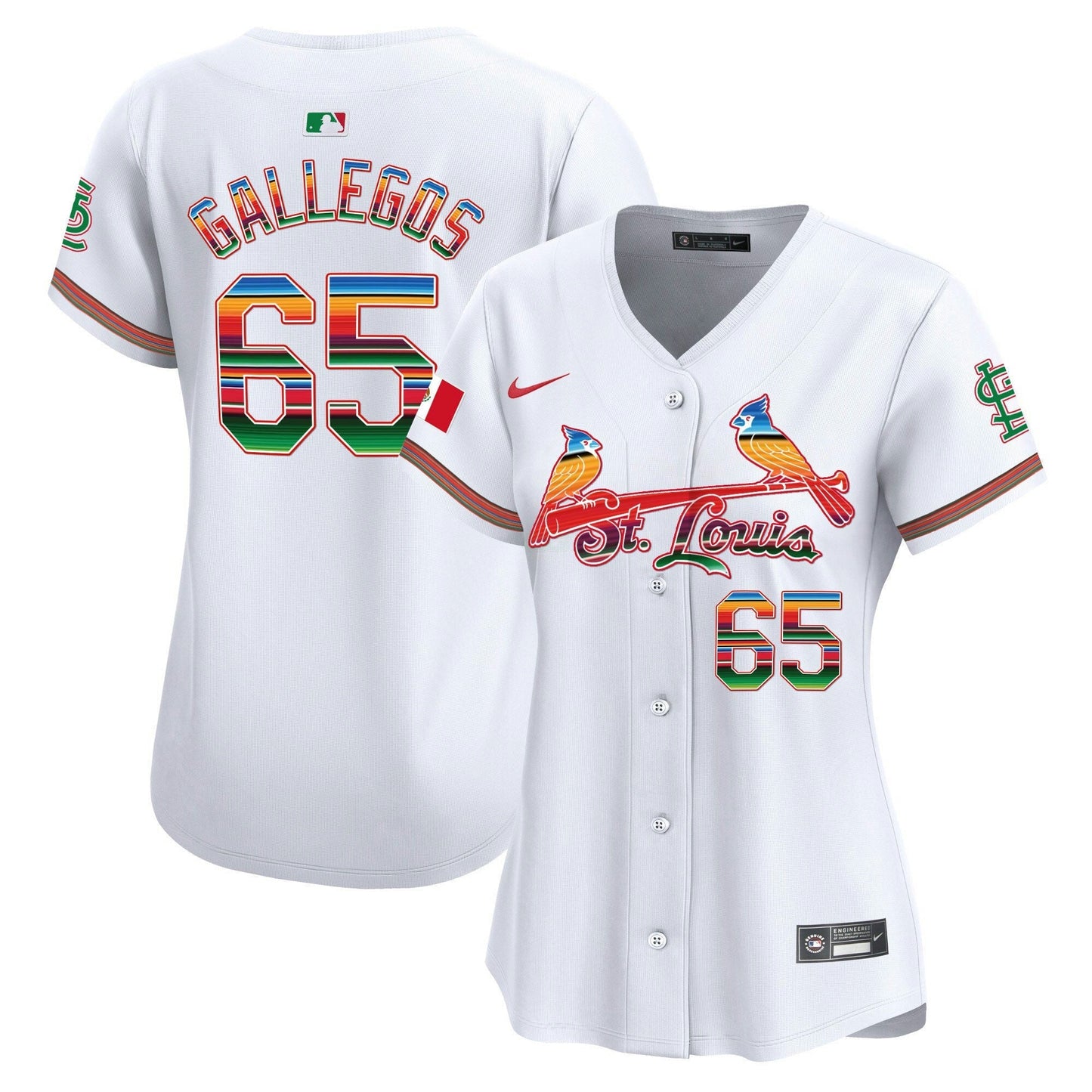 Camisa MLB Women’s St. Louis Mexico Vapor Premier Limited Jersey