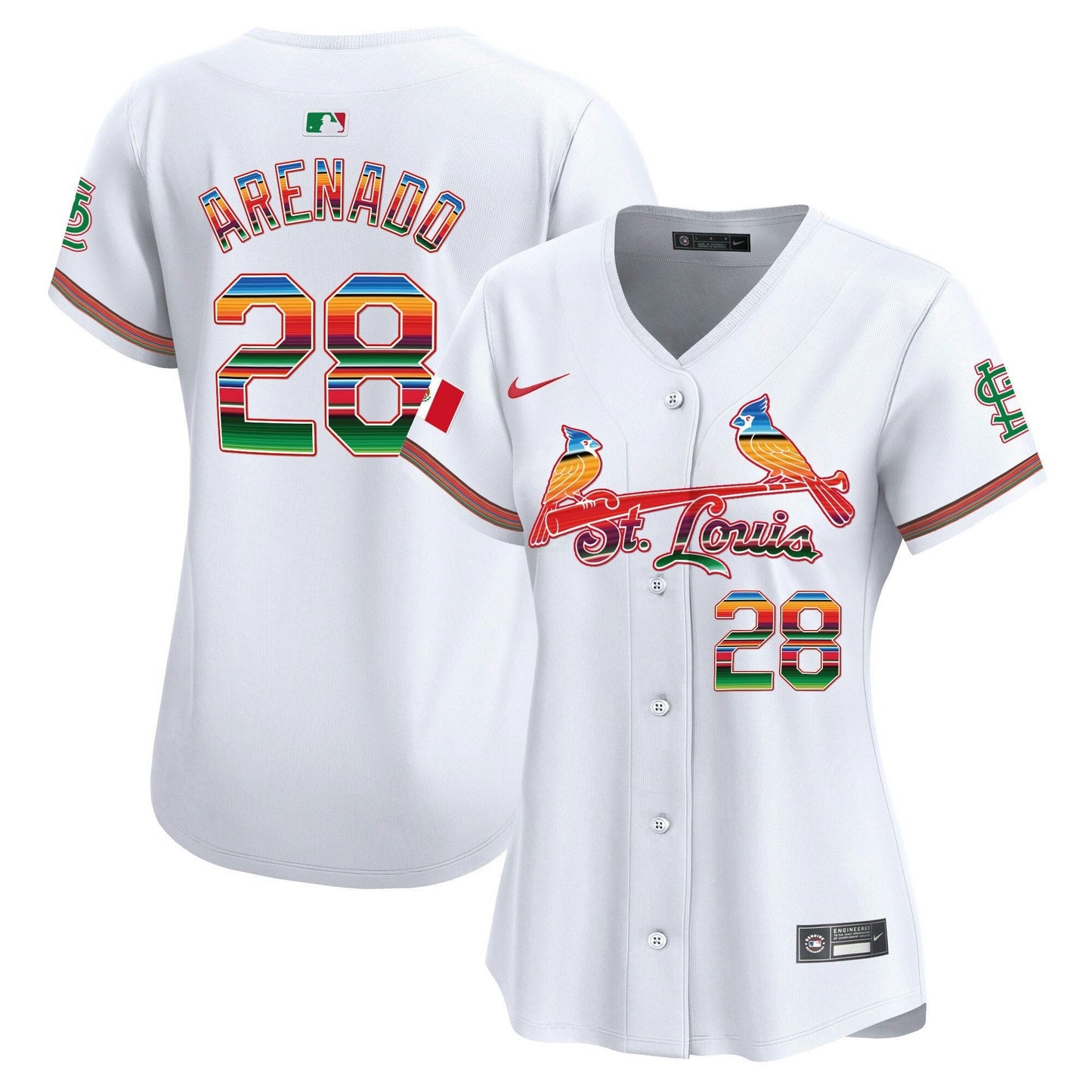 Camisa MLB Women’s St. Louis Mexico Vapor Premier Limited Jersey