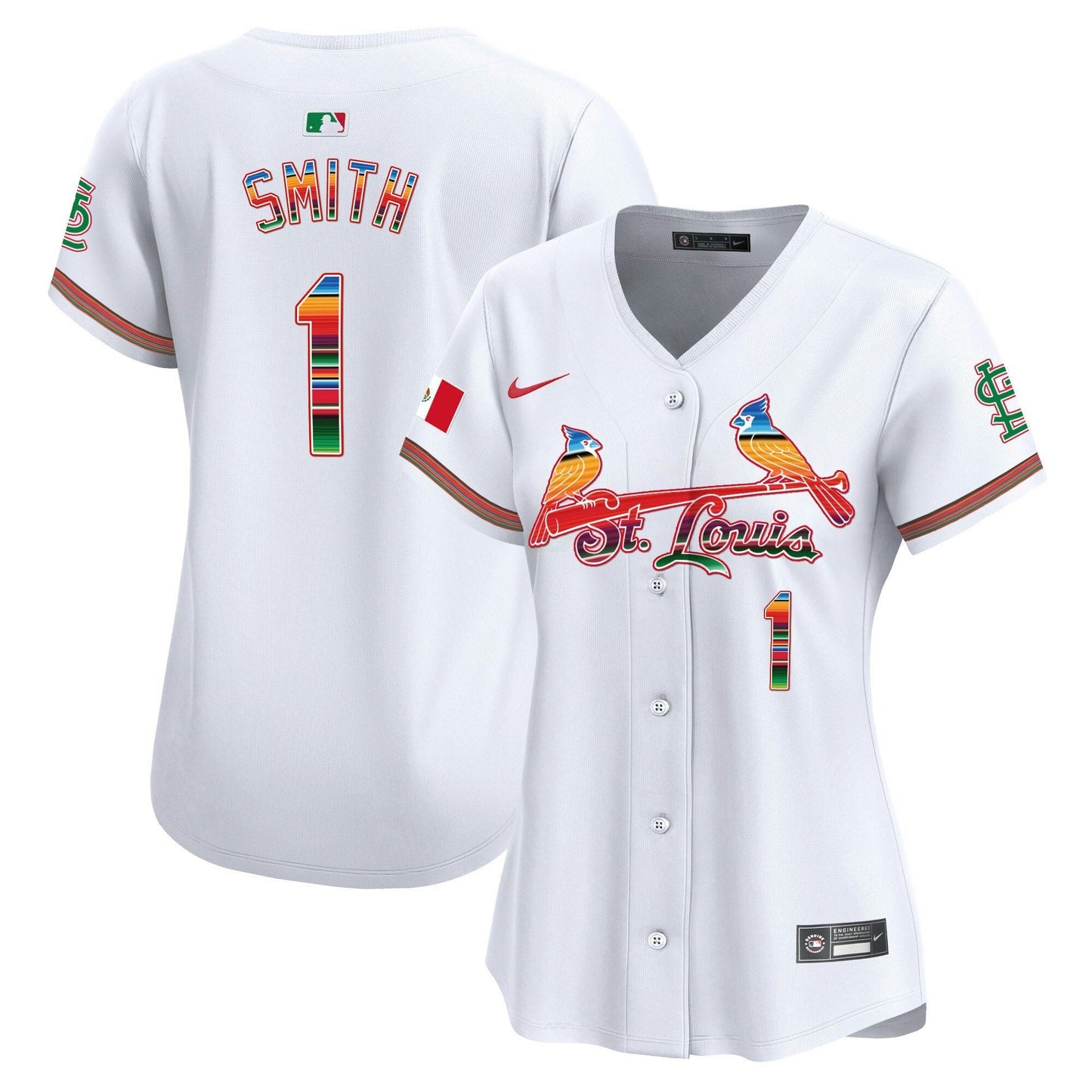 Camisa MLB Women’s St. Louis Mexico Vapor Premier Limited Jersey