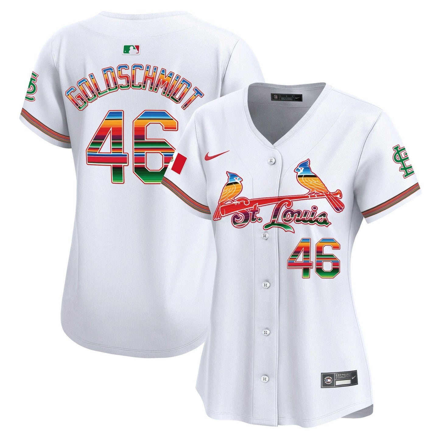 Camisa MLB Women’s St. Louis Mexico Vapor Premier Limited Jersey