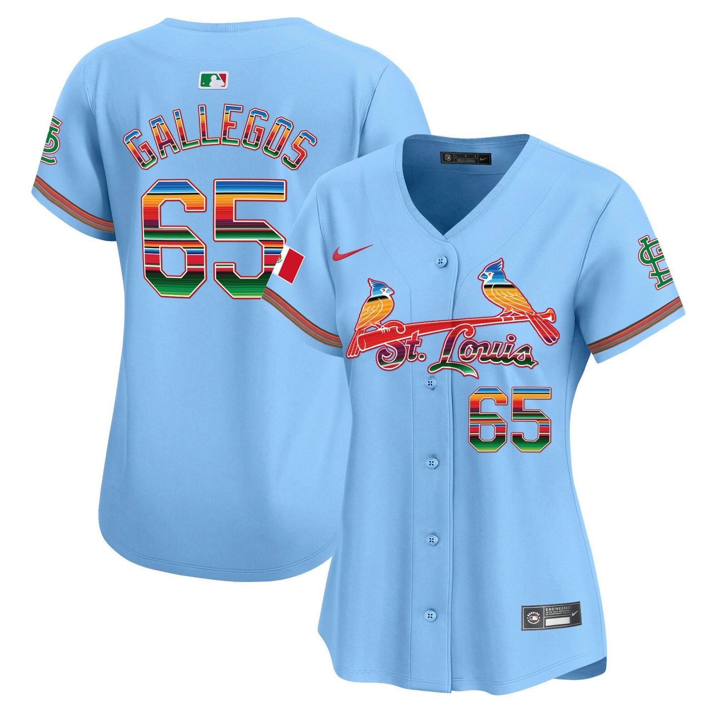 Camisa MLB Women’s St. Louis Mexico Vapor Premier Limited Jersey