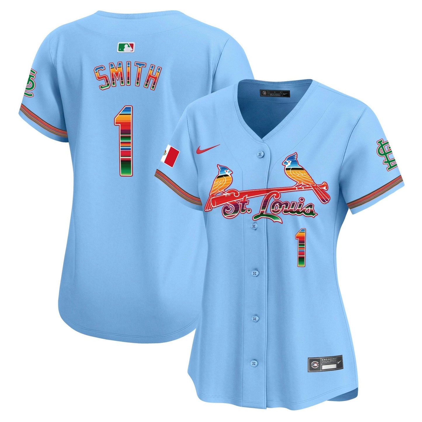 Camisa MLB Women’s St. Louis Mexico Vapor Premier Limited Jersey