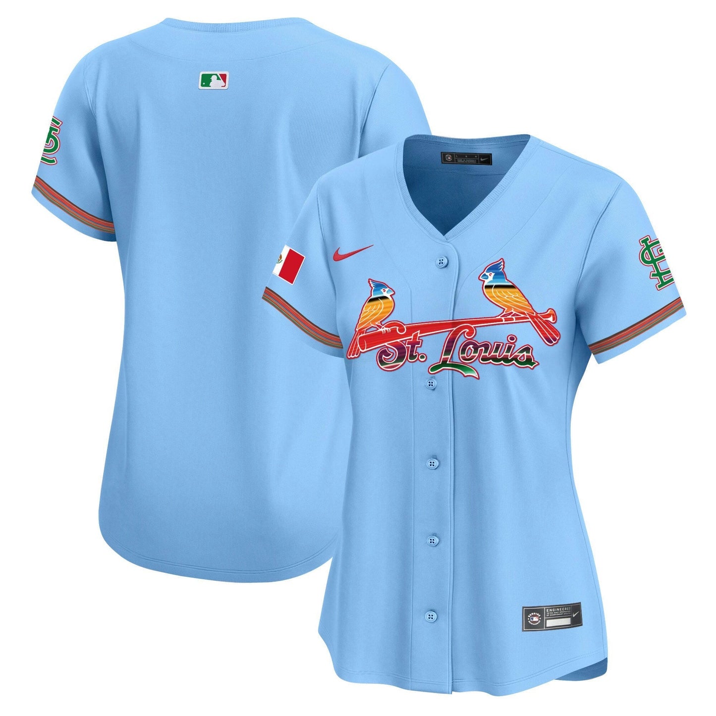 Camisa MLB Women’s St. Louis Mexico Vapor Premier Limited Jersey