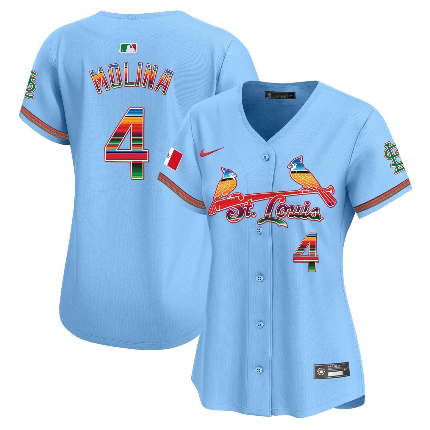 Camisa MLB Women’s St. Louis Mexico Vapor Premier Limited Jersey