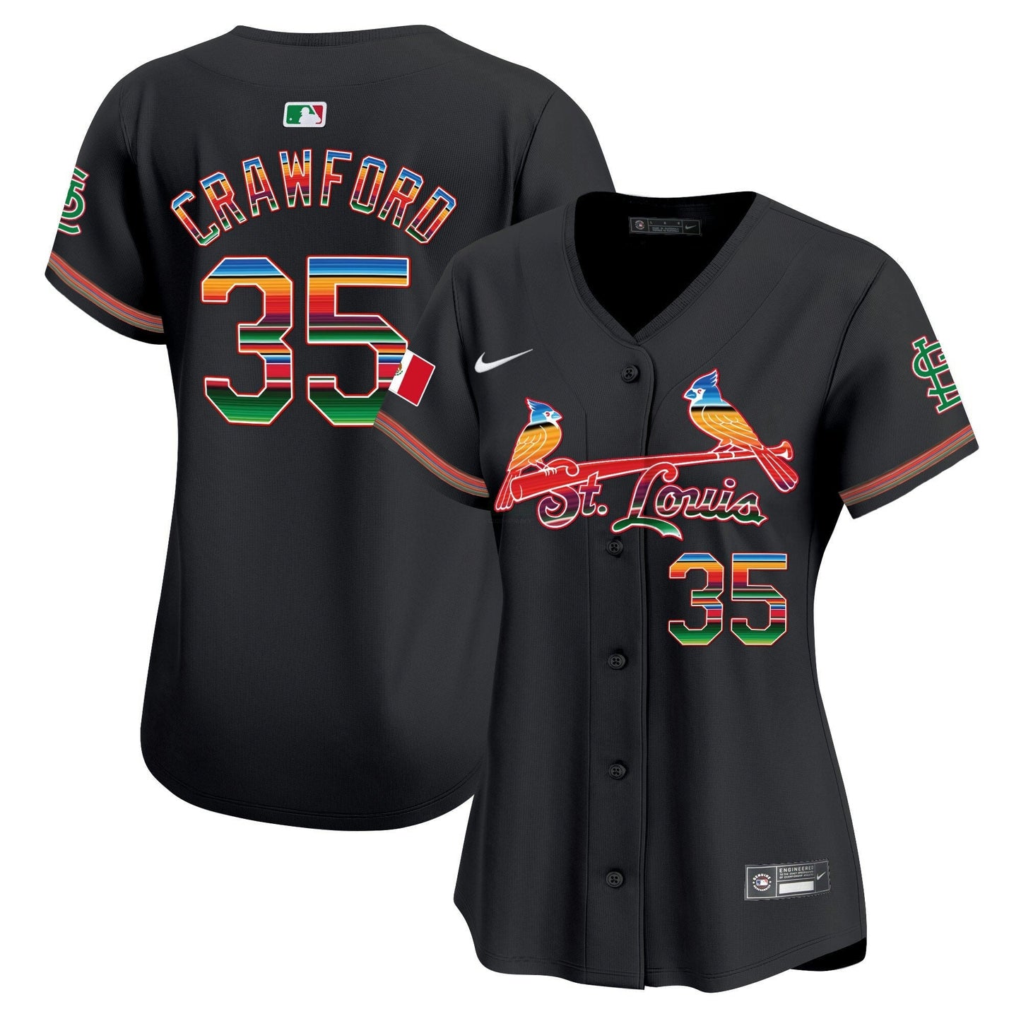 Camisa MLB Women’s St. Louis Mexico Vapor Premier Limited Jersey