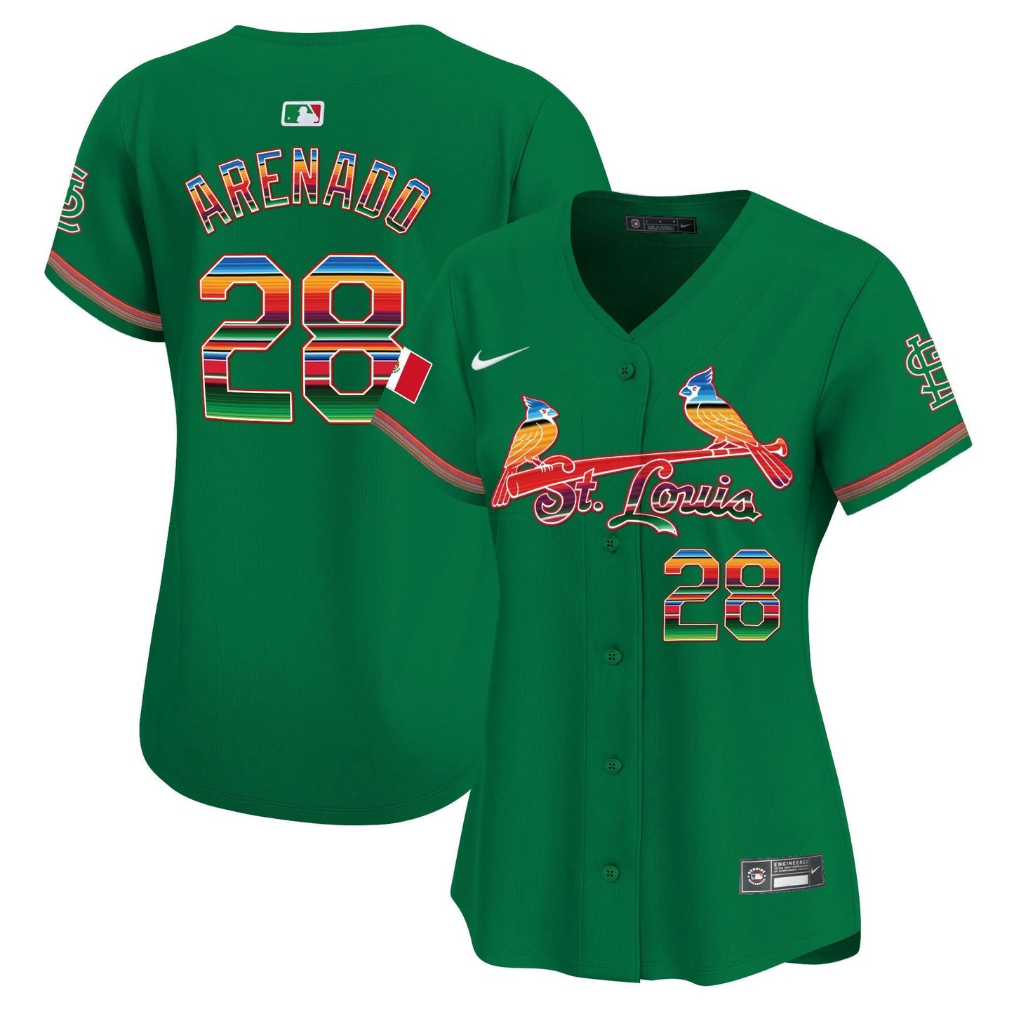 Camisa MLB Women’s St. Louis Mexico Vapor Premier Limited Jersey