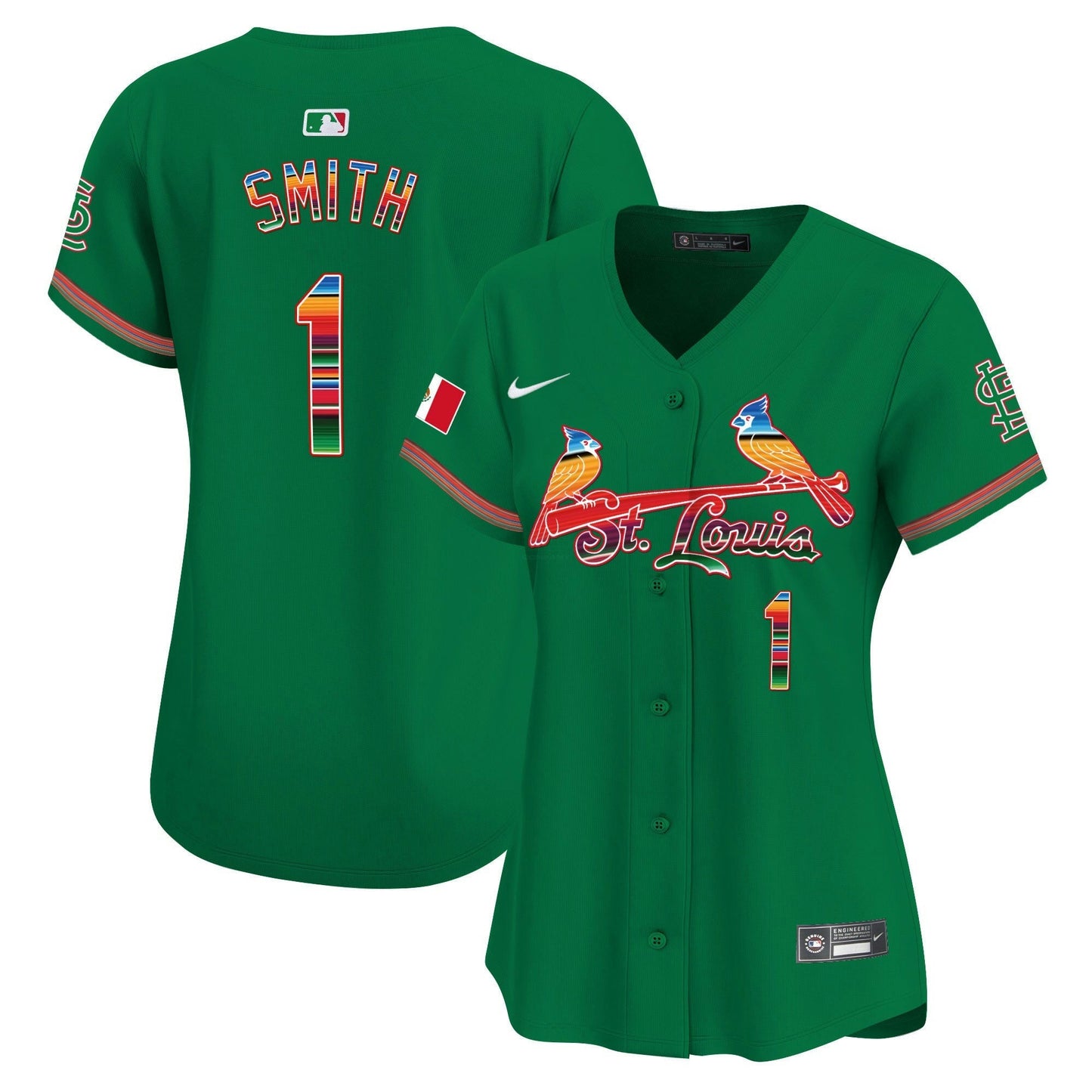 Camisa MLB Women’s St. Louis Mexico Vapor Premier Limited Jersey