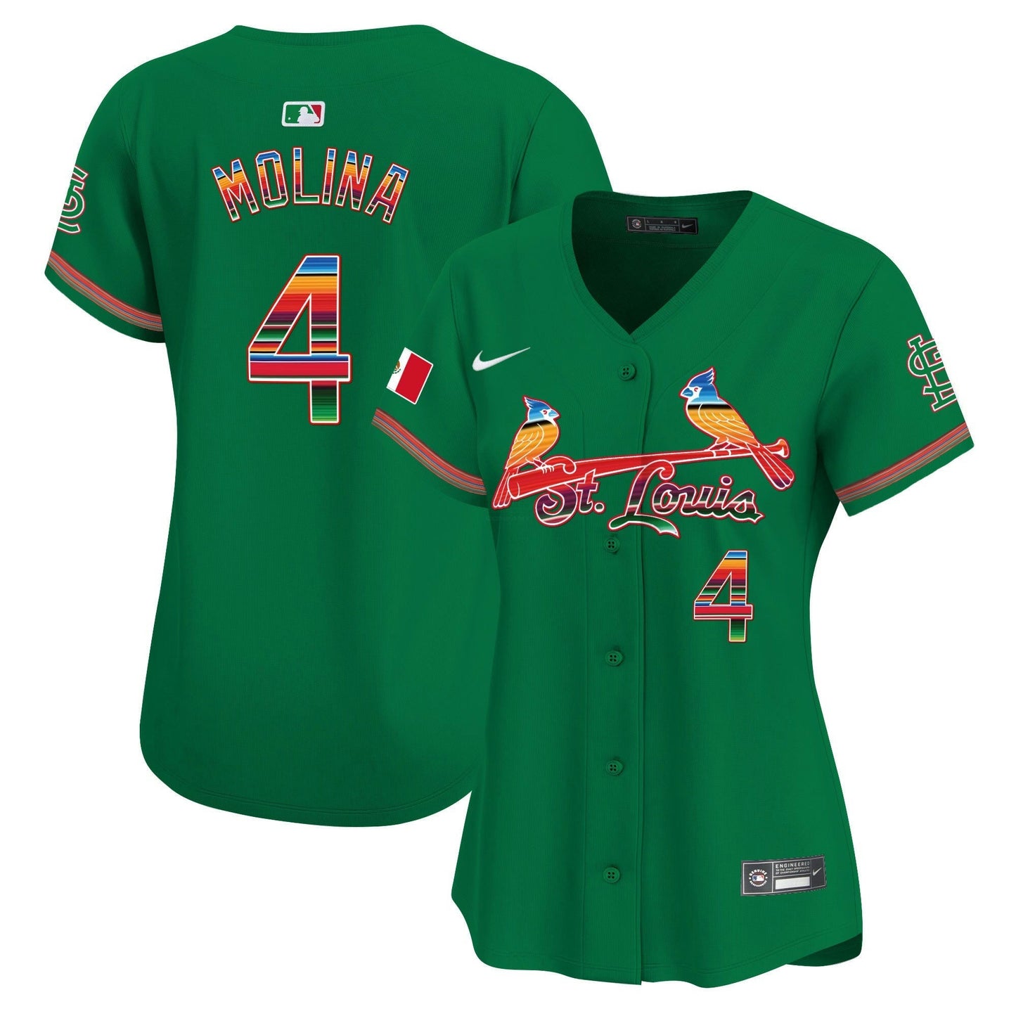Camisa MLB Women’s St. Louis Mexico Vapor Premier Limited Jersey