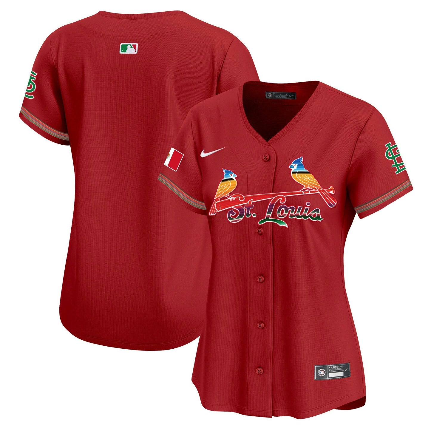 Camisa MLB Women’s St. Louis Mexico Vapor Premier Limited Jersey