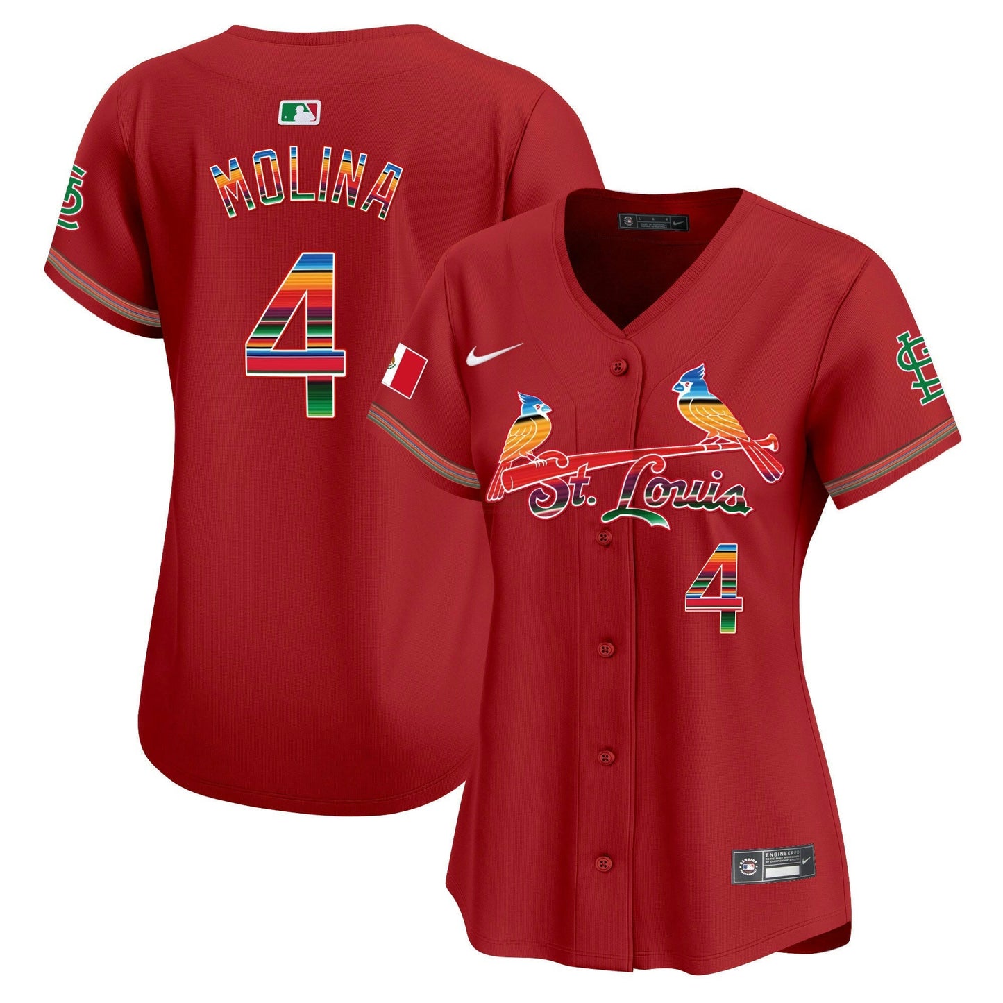 Camisa MLB Women’s St. Louis Mexico Vapor Premier Limited Jersey