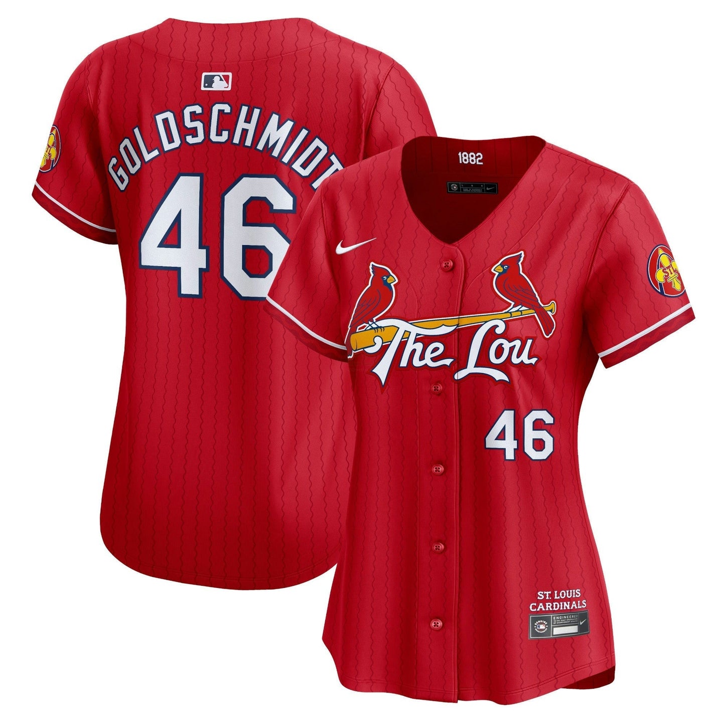 Camisa MLB Women’s St. Louis Red 2024 City Connect Vapor Premier Limited Jersey