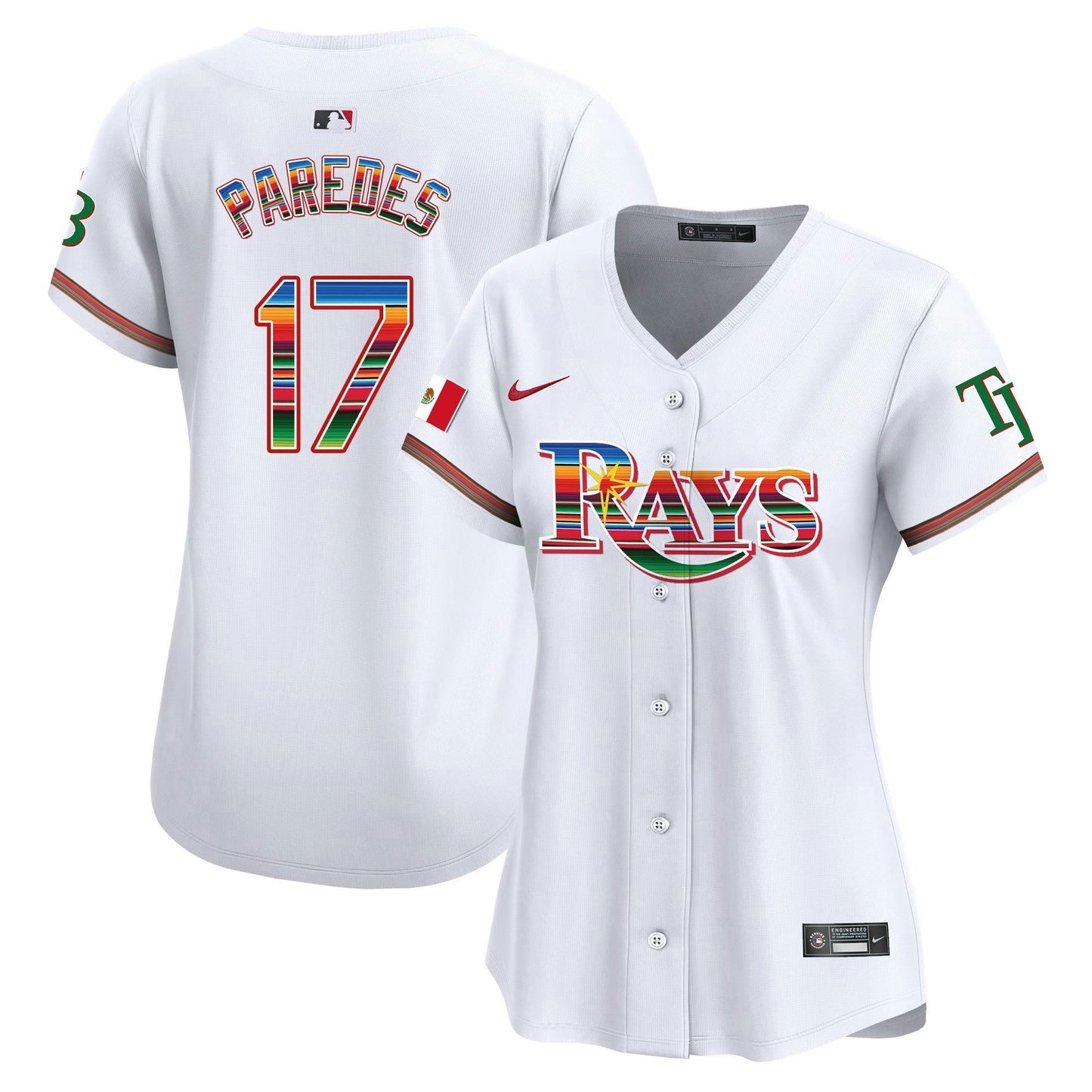 Camisa MLB Women’s Tampa Bay Mexico Vapor Premier Limited Jersey