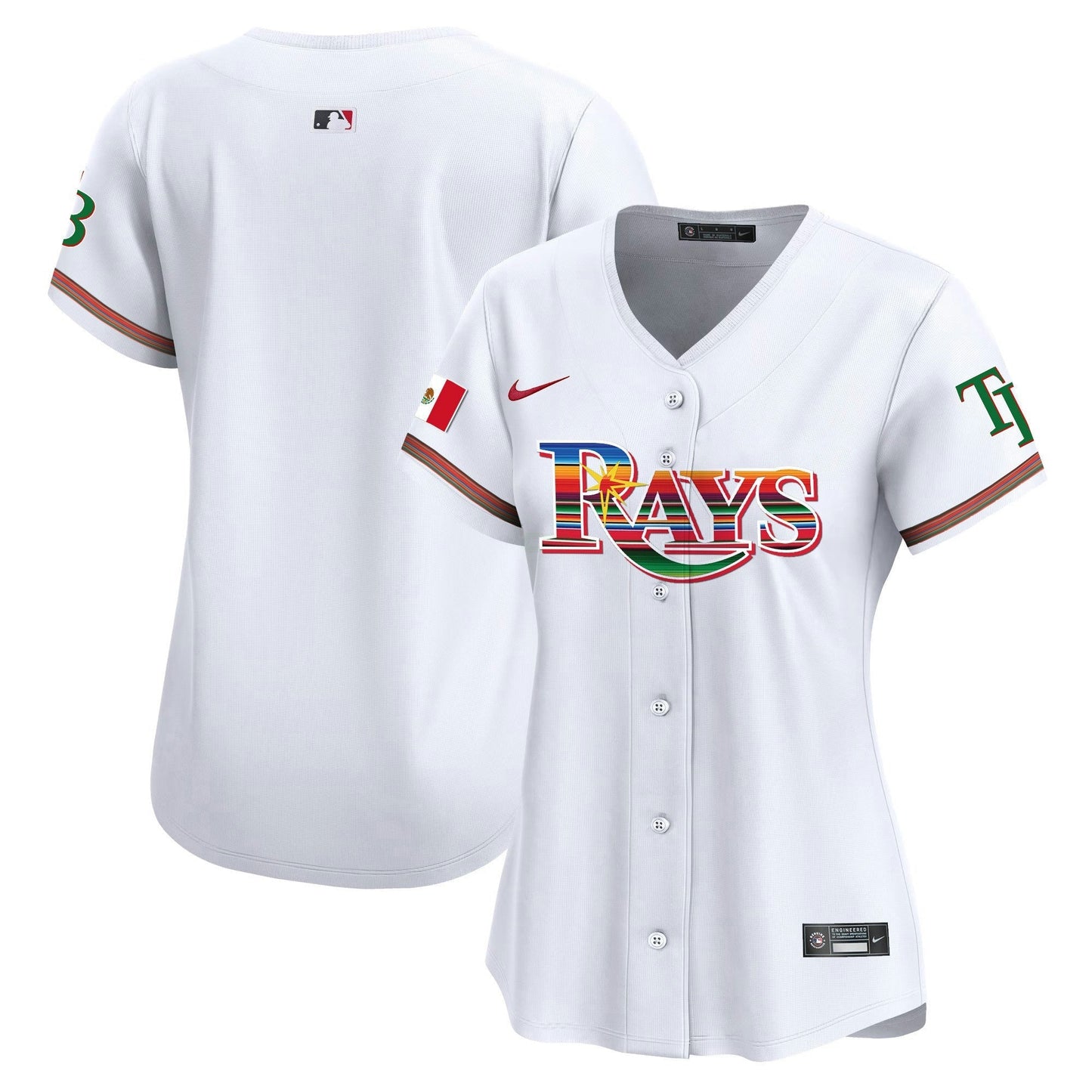 Camisa MLB Women’s Tampa Bay Mexico Vapor Premier Limited Jersey