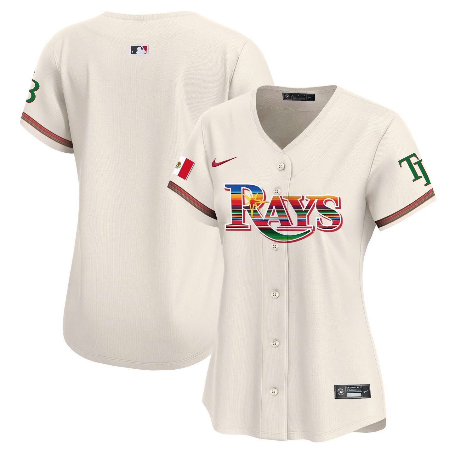 Camisa MLB Women’s Tampa Bay Mexico Vapor Premier Limited Jersey