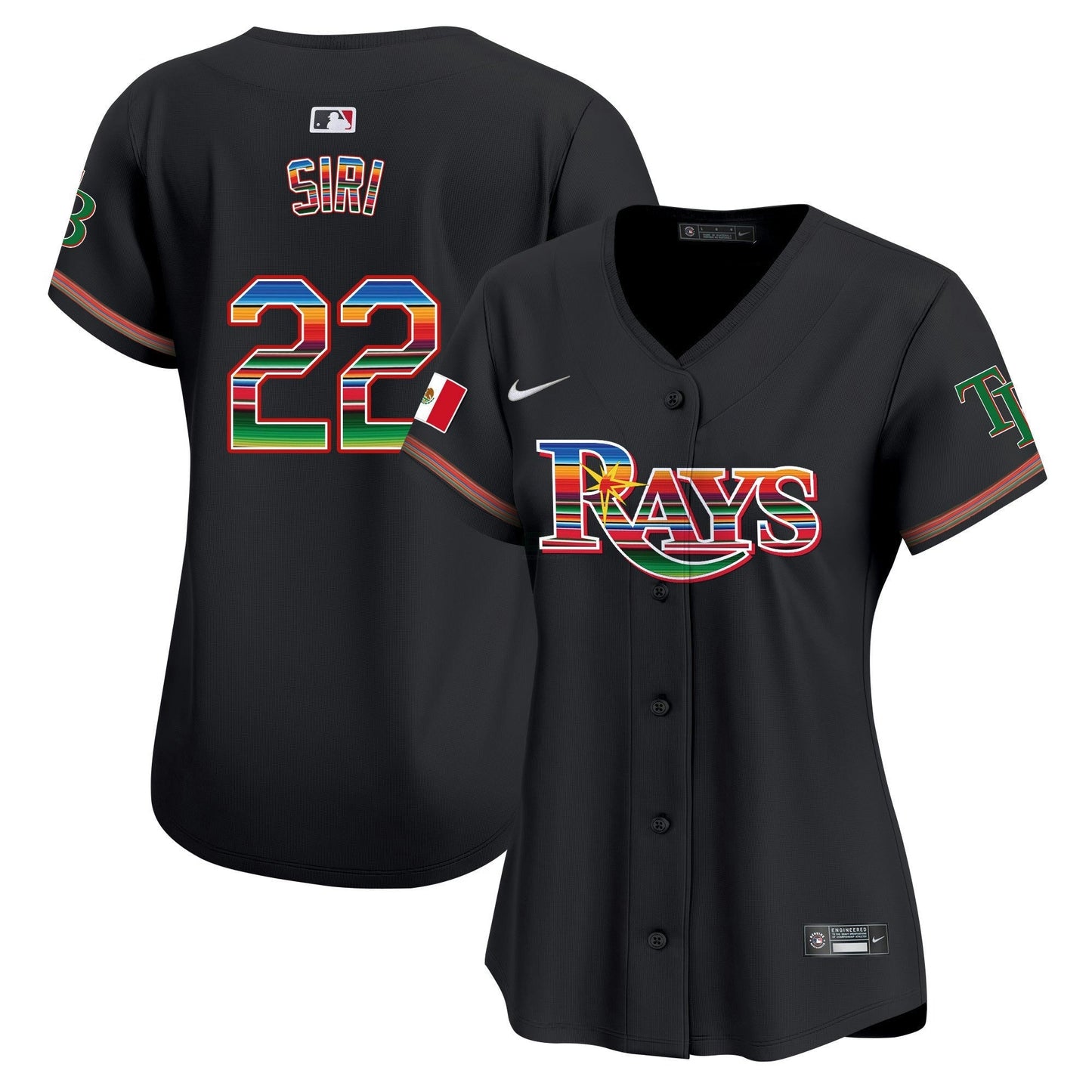 Camisa MLB Women’s Tampa Bay Mexico Vapor Premier Limited Jersey