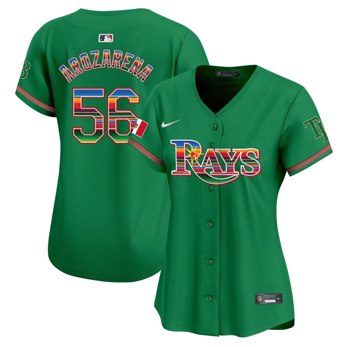 Camisa MLB Women’s Tampa Bay Mexico Vapor Premier Limited Jersey