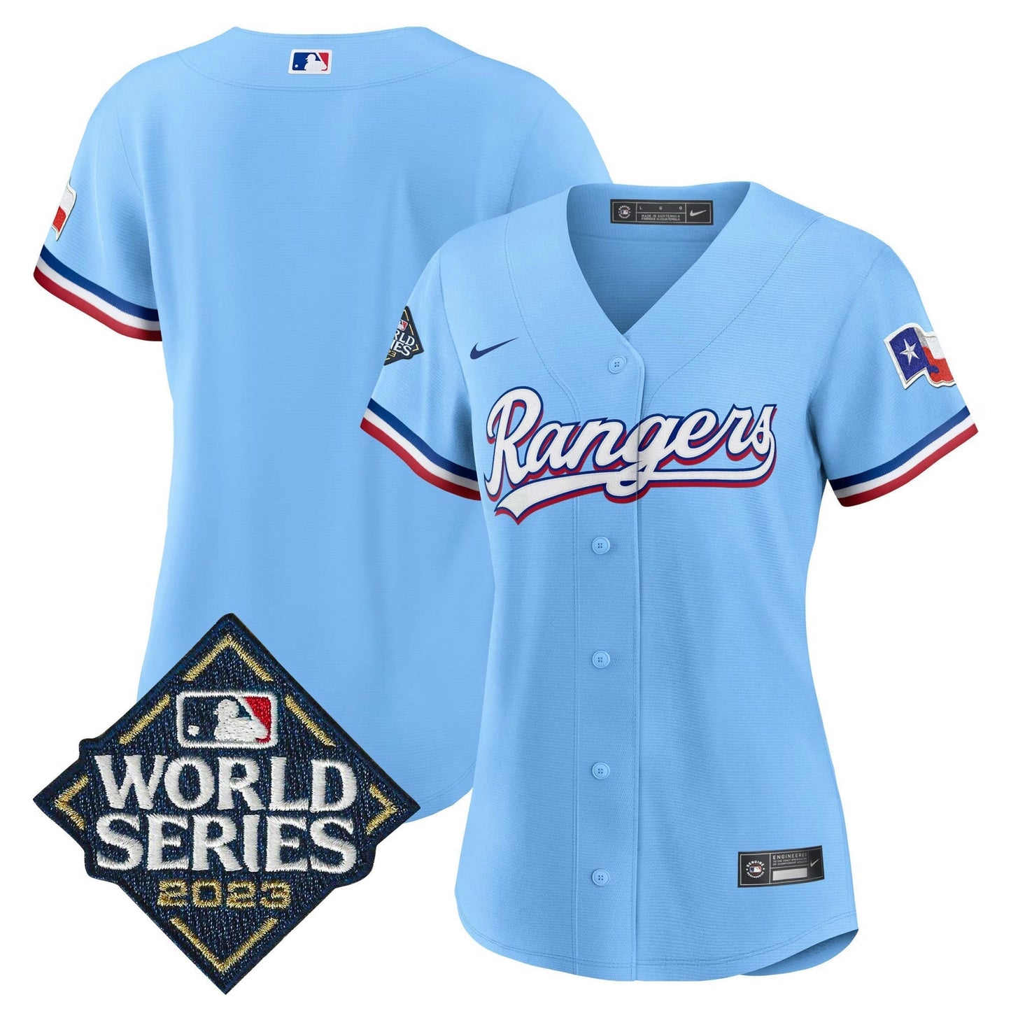 Camisa MLB Women’s Texas 2023 World Series Jersey