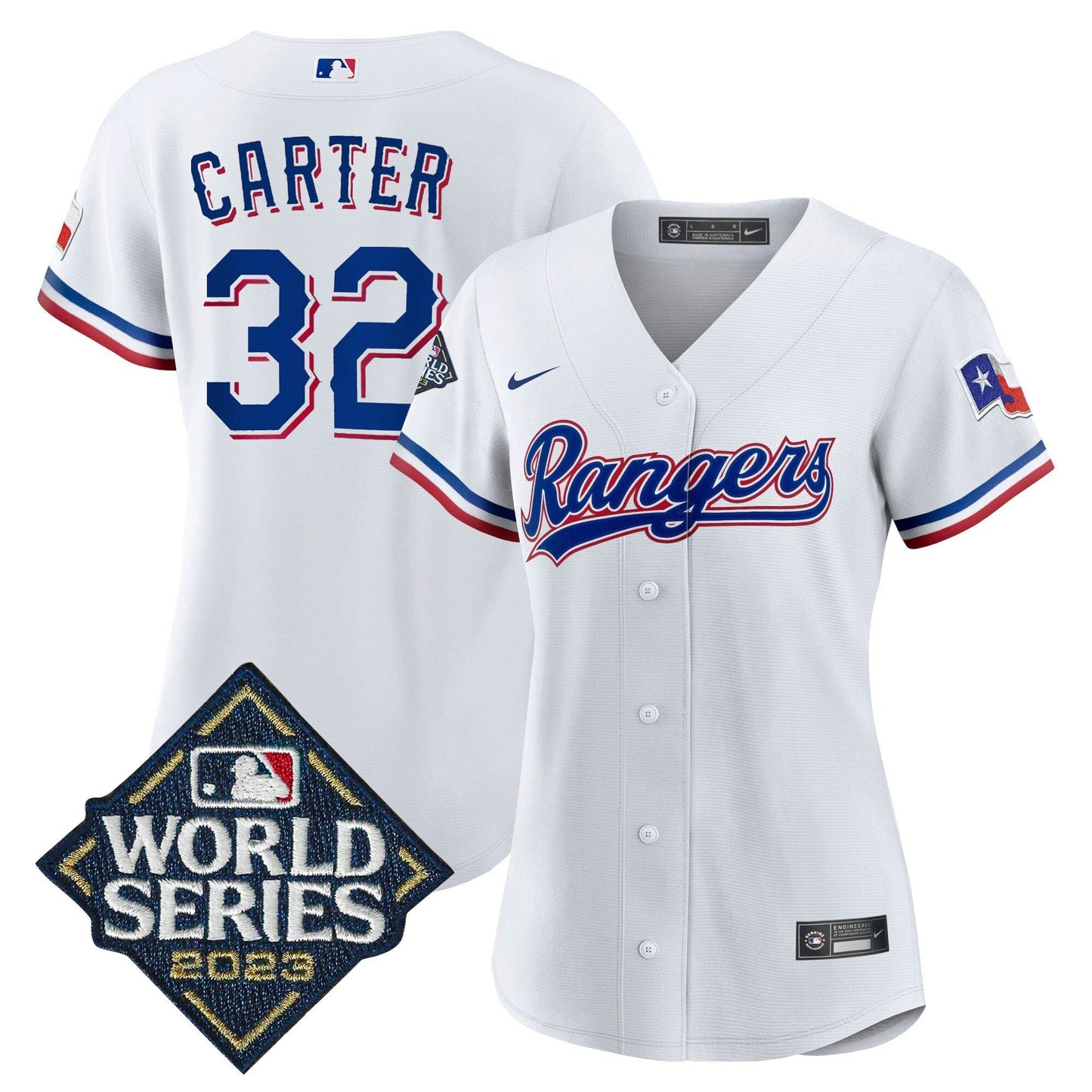 Camisa MLB Women’s Texas 2023 World Series Jersey