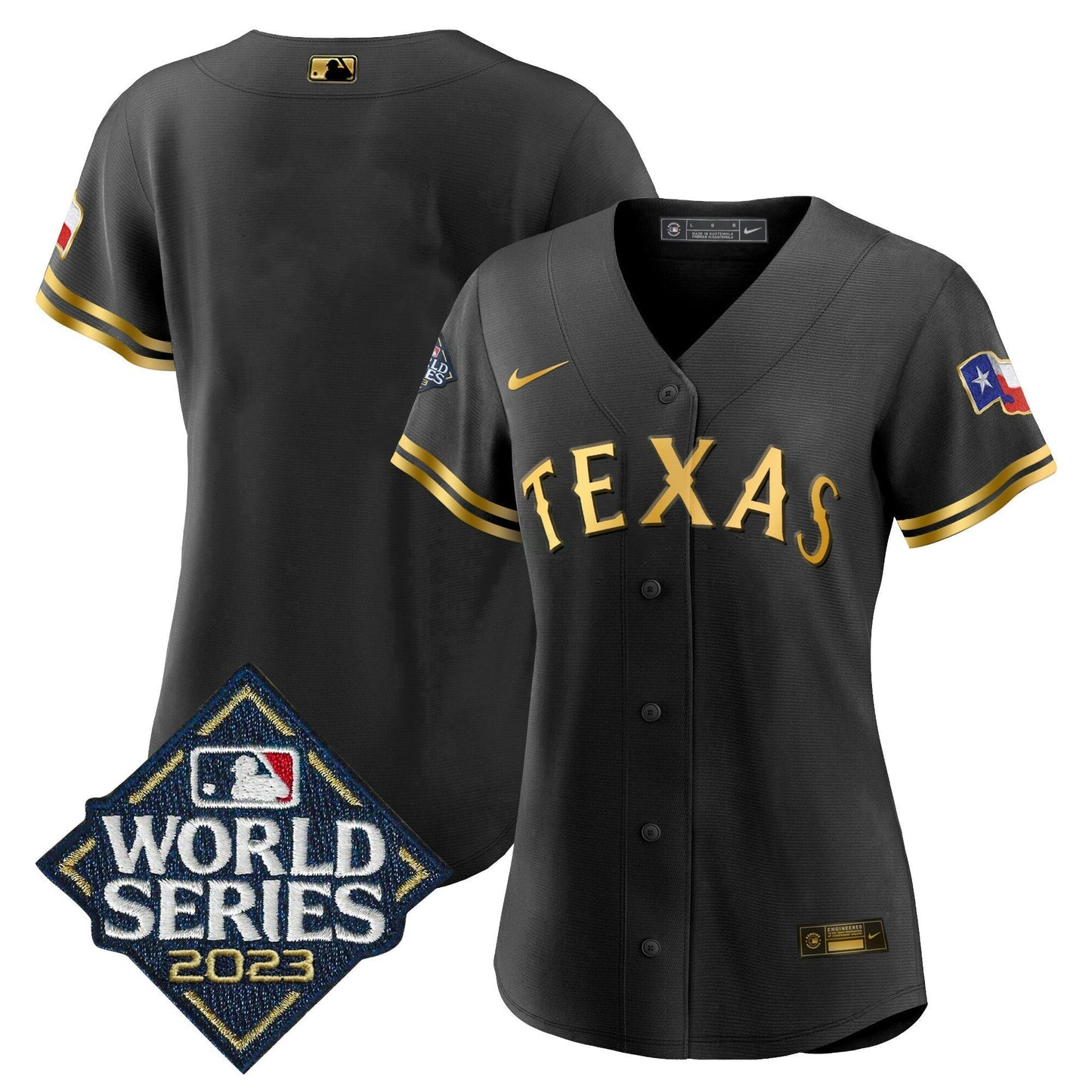 Camisa MLB Women’s Texas 2023 World Series Jersey