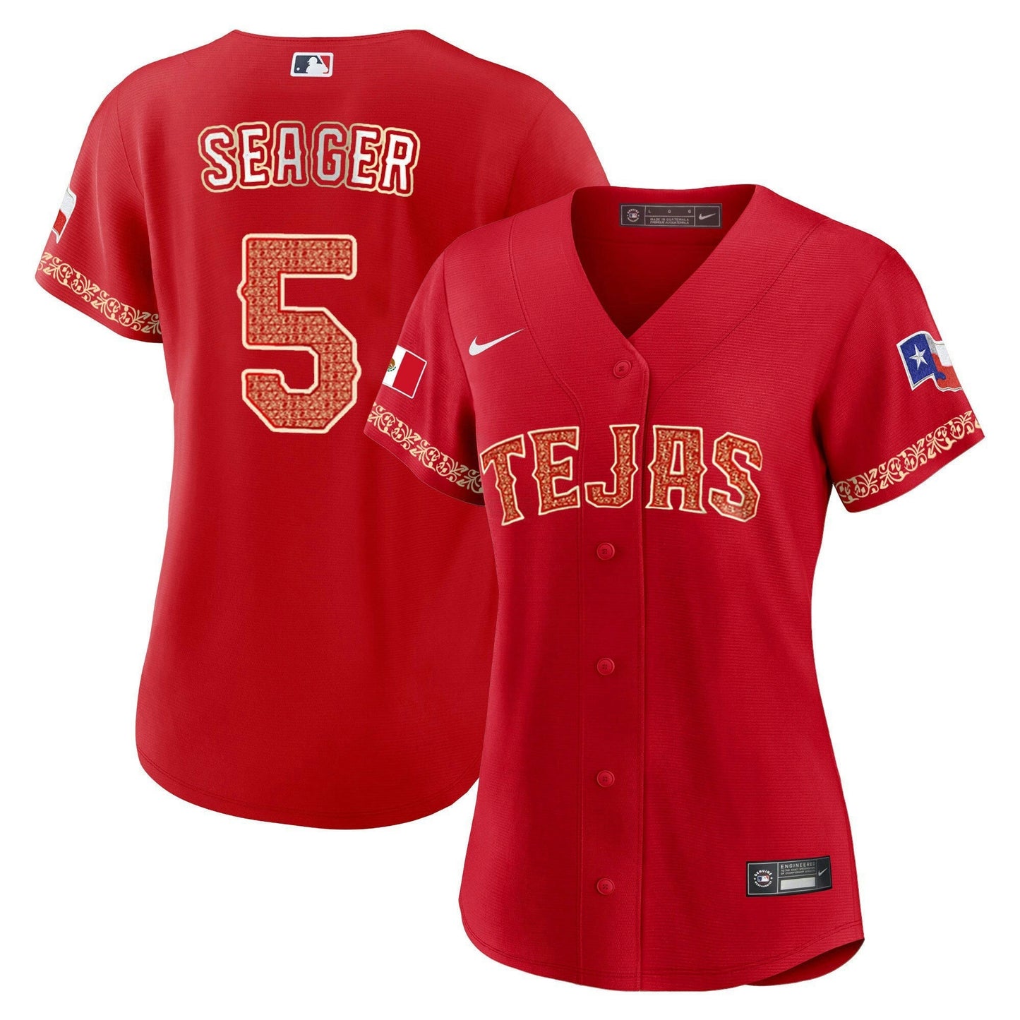 Camisa MLB Women’s Texas Mexican Jersey