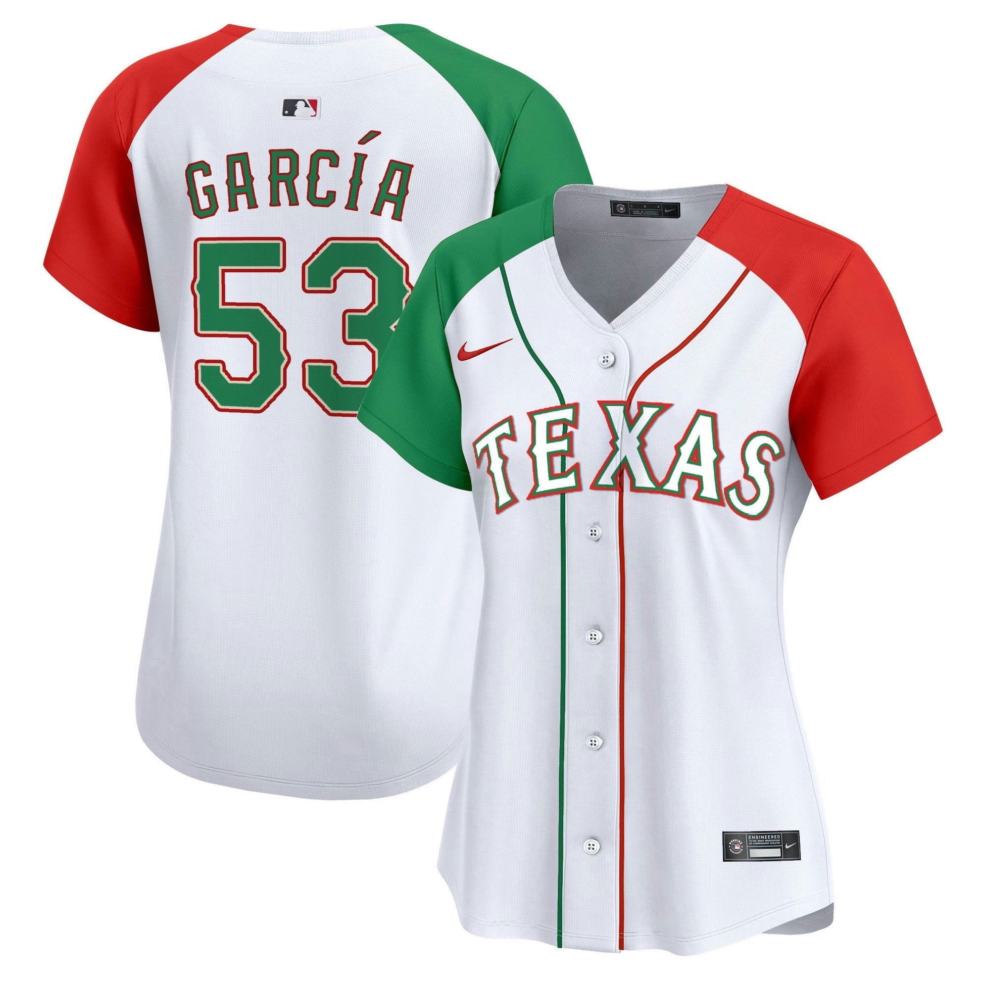 Camisa MLB Women’s Texas Mexico Vapor Premier Limited Jersey