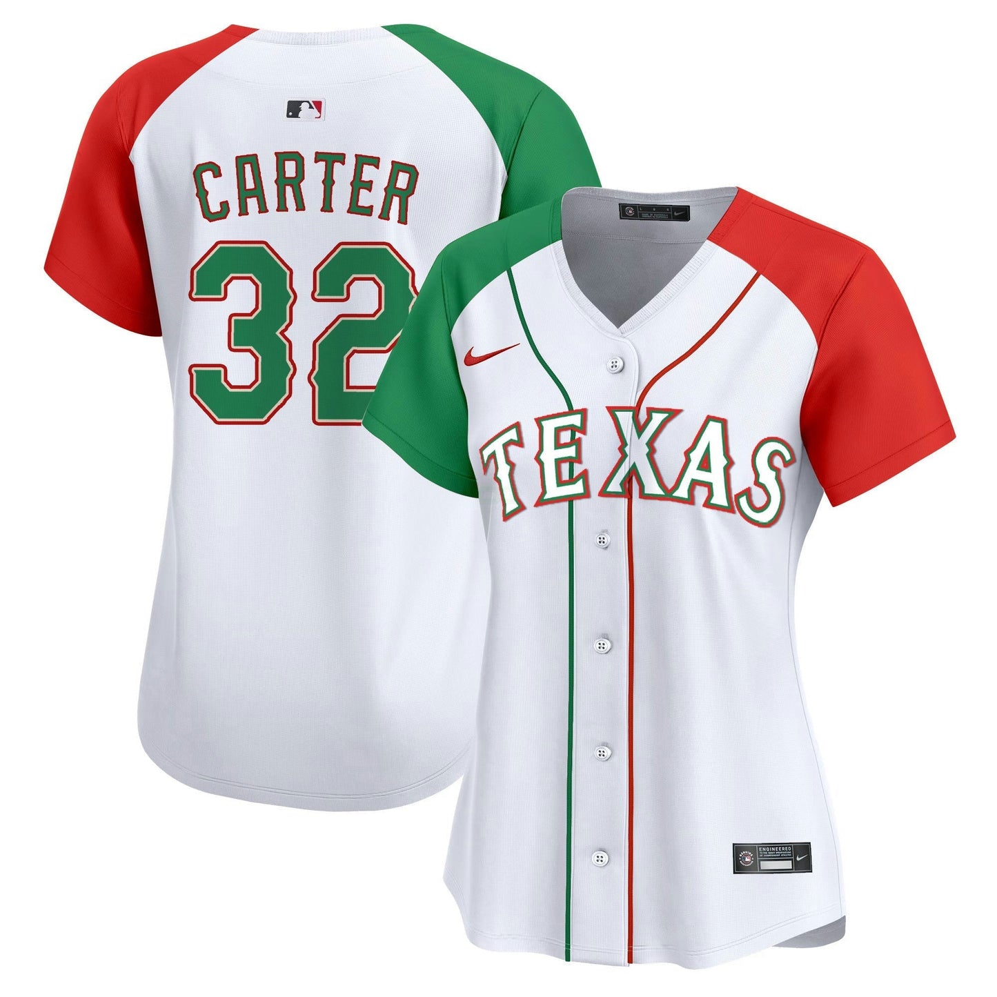 Camisa MLB Women’s Texas Mexico Vapor Premier Limited Jersey