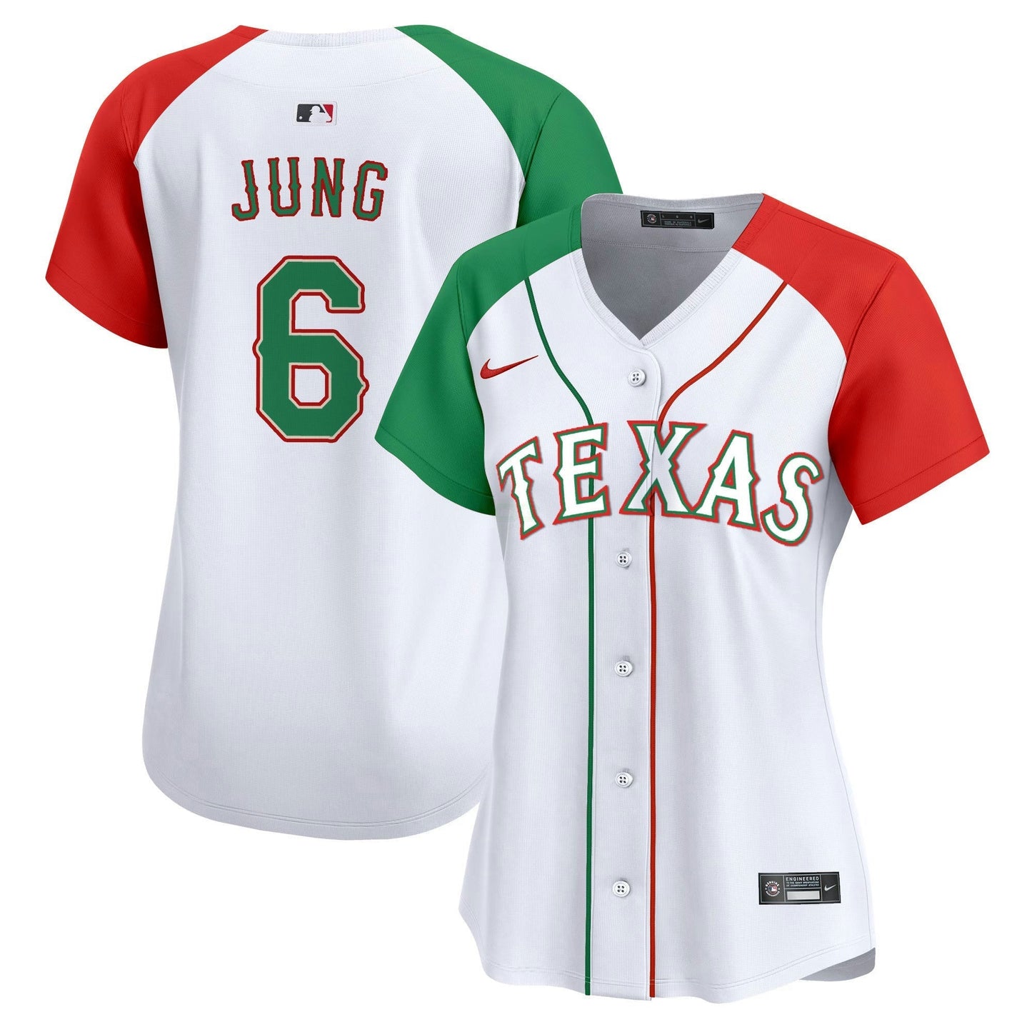 Camisa MLB Women’s Texas Mexico Vapor Premier Limited Jersey