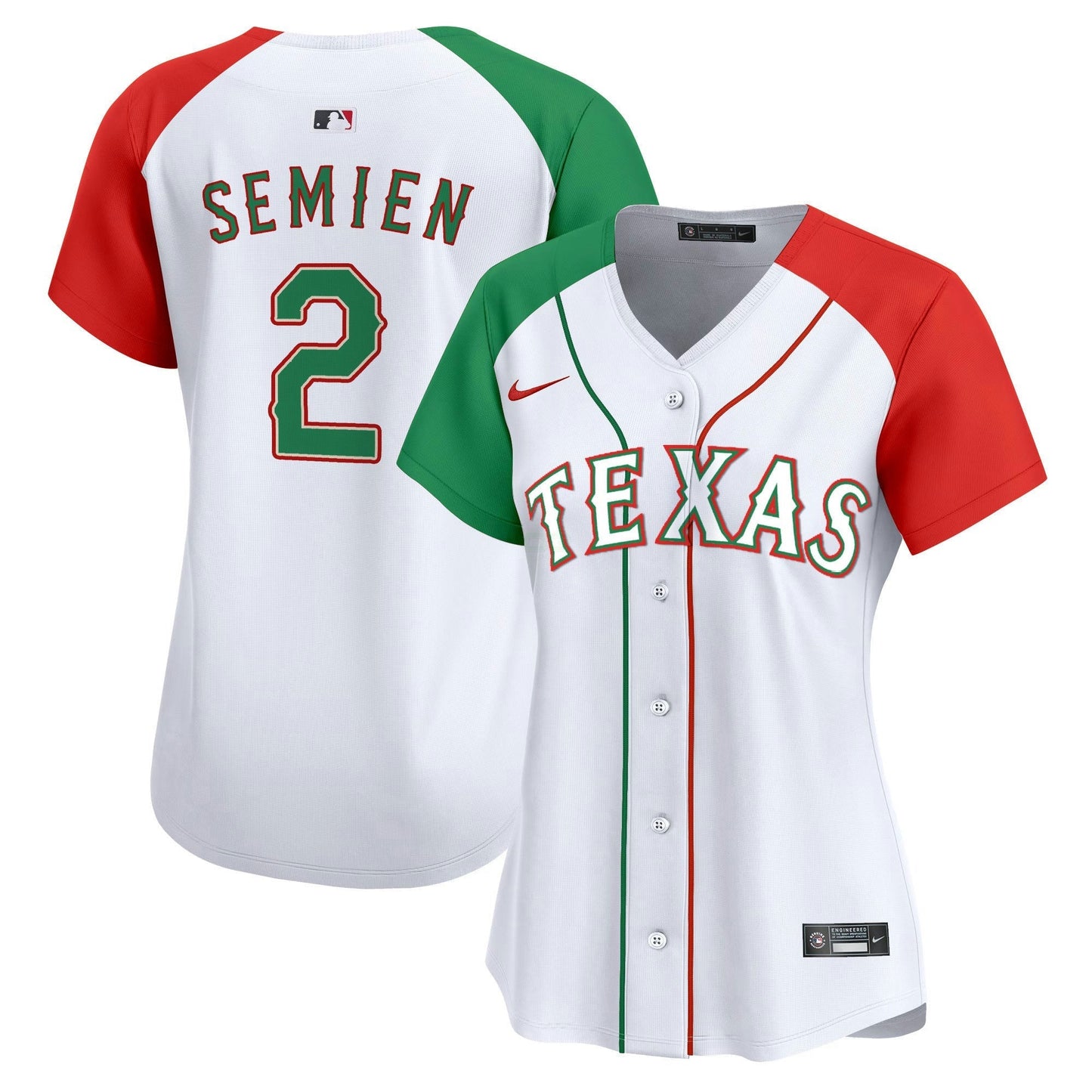 Camisa MLB Women’s Texas Mexico Vapor Premier Limited Jersey