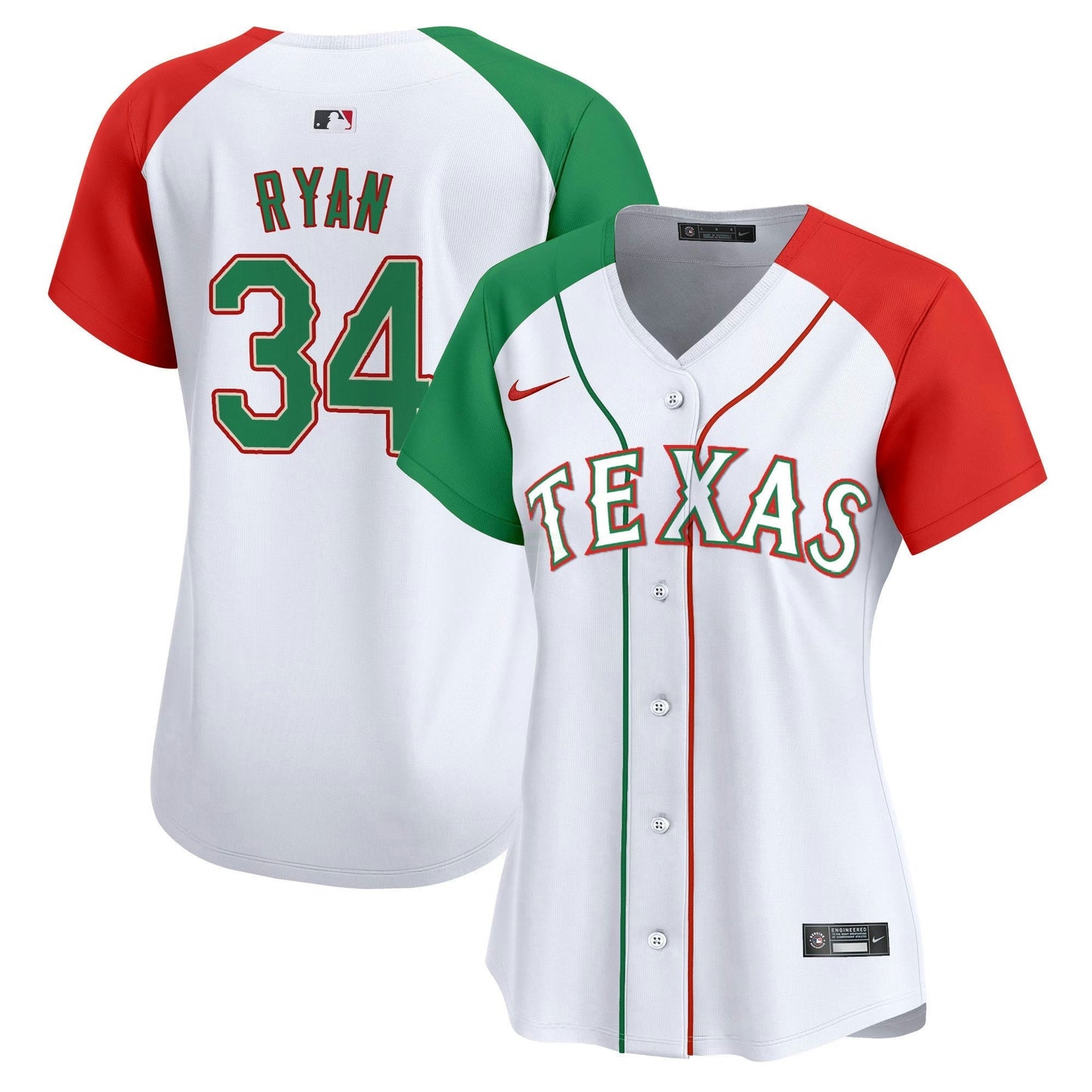 Camisa MLB Women’s Texas Mexico Vapor Premier Limited Jersey