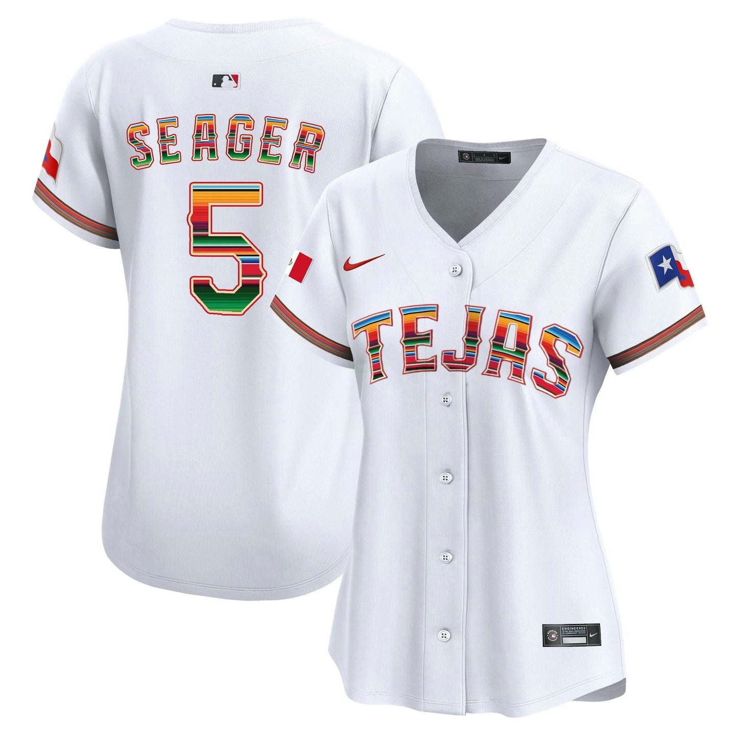 Camisa MLB Women’s Texas Mexico Vapor Premier Limited Jersey