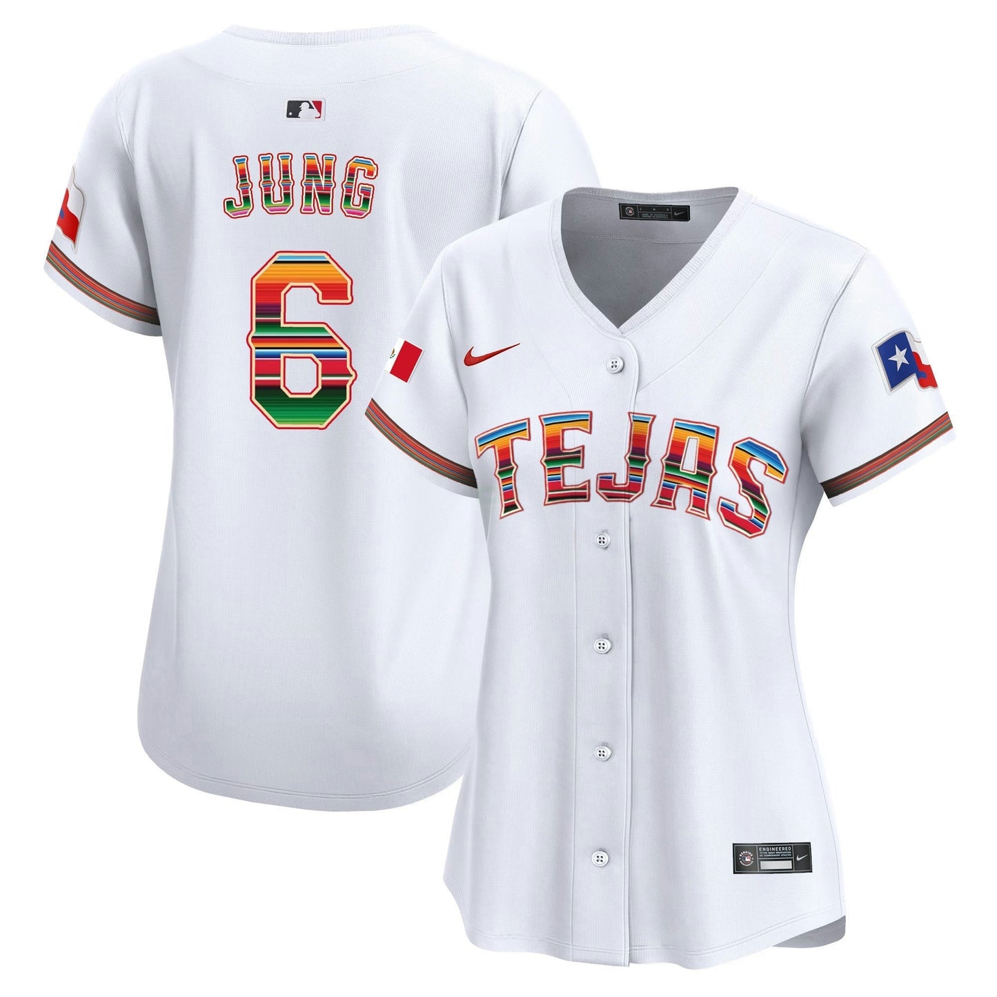 Camisa MLB Women’s Texas Mexico Vapor Premier Limited Jersey