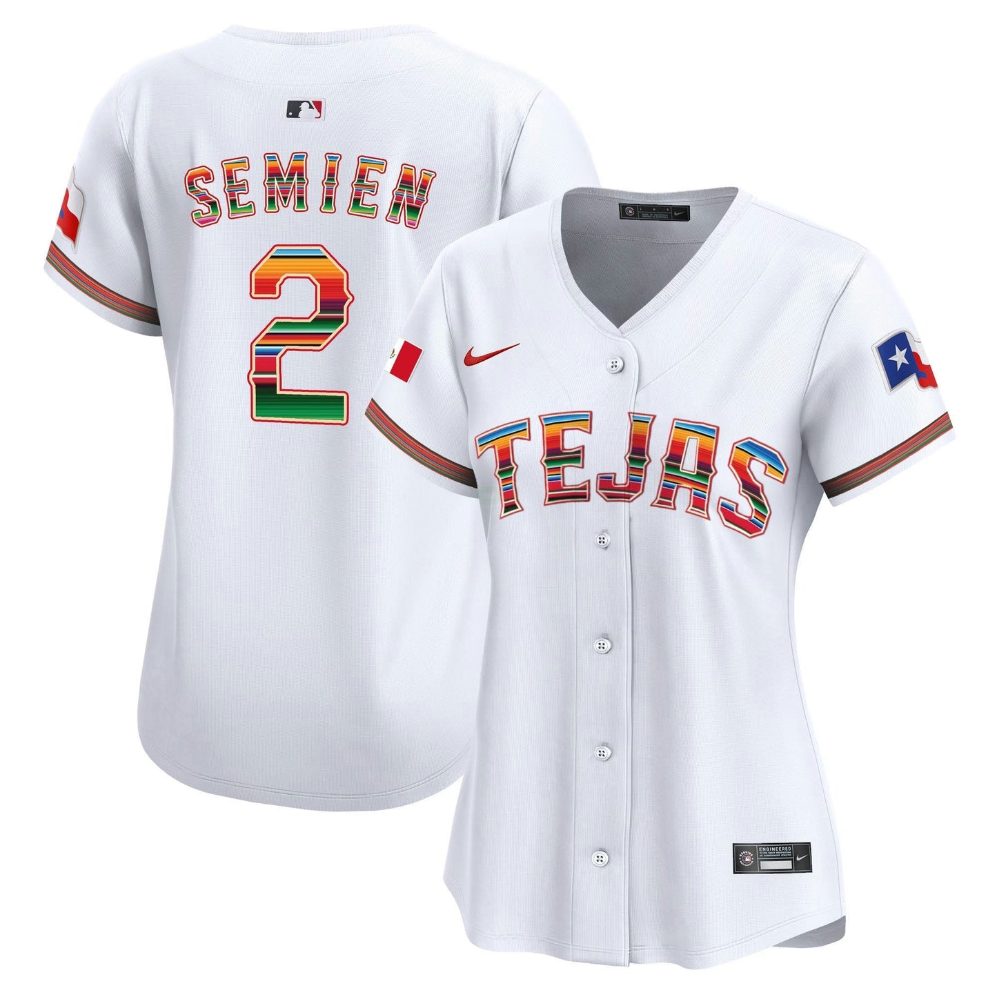 Camisa MLB Women’s Texas Mexico Vapor Premier Limited Jersey