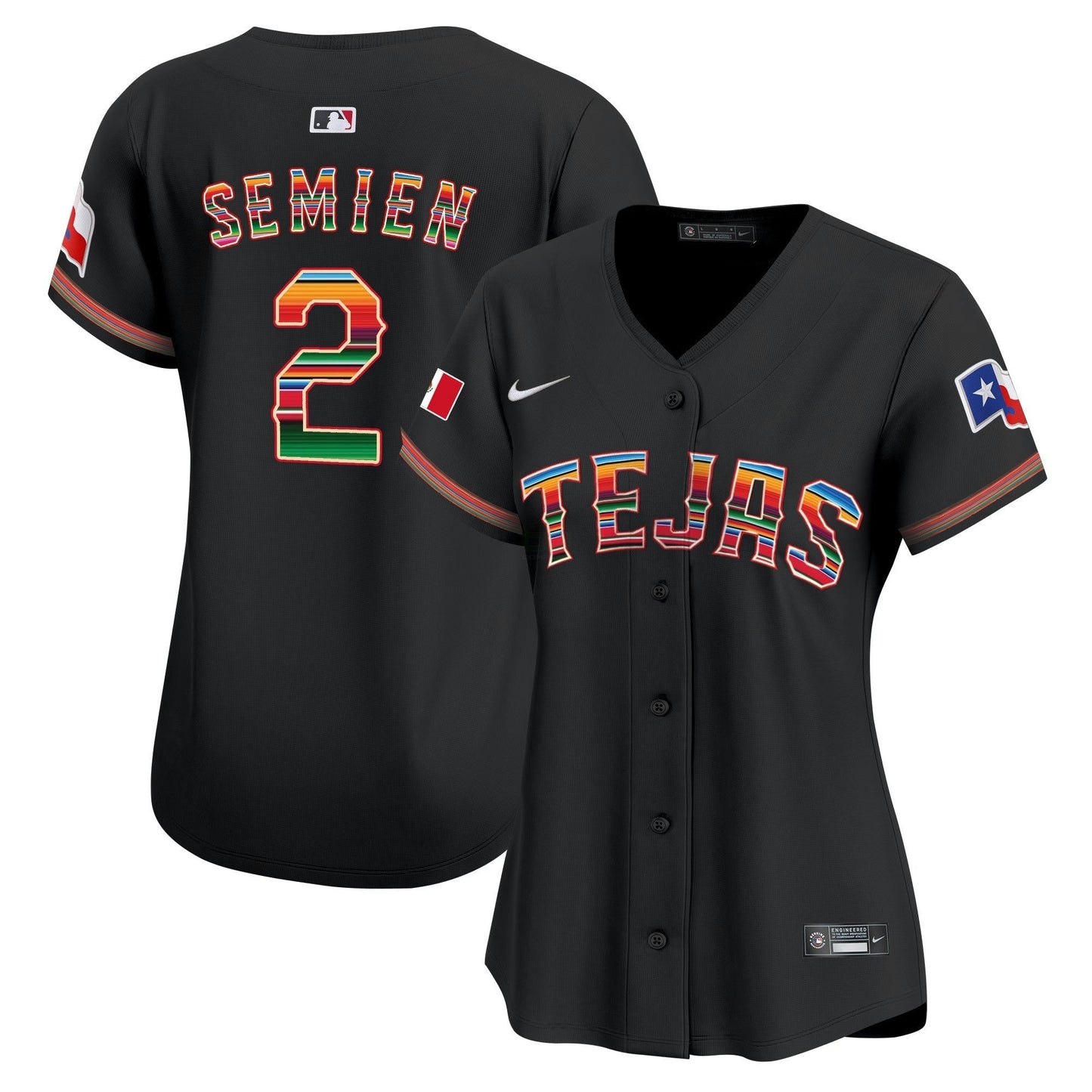 Camisa MLB Women’s Texas Mexico Vapor Premier Limited Jersey