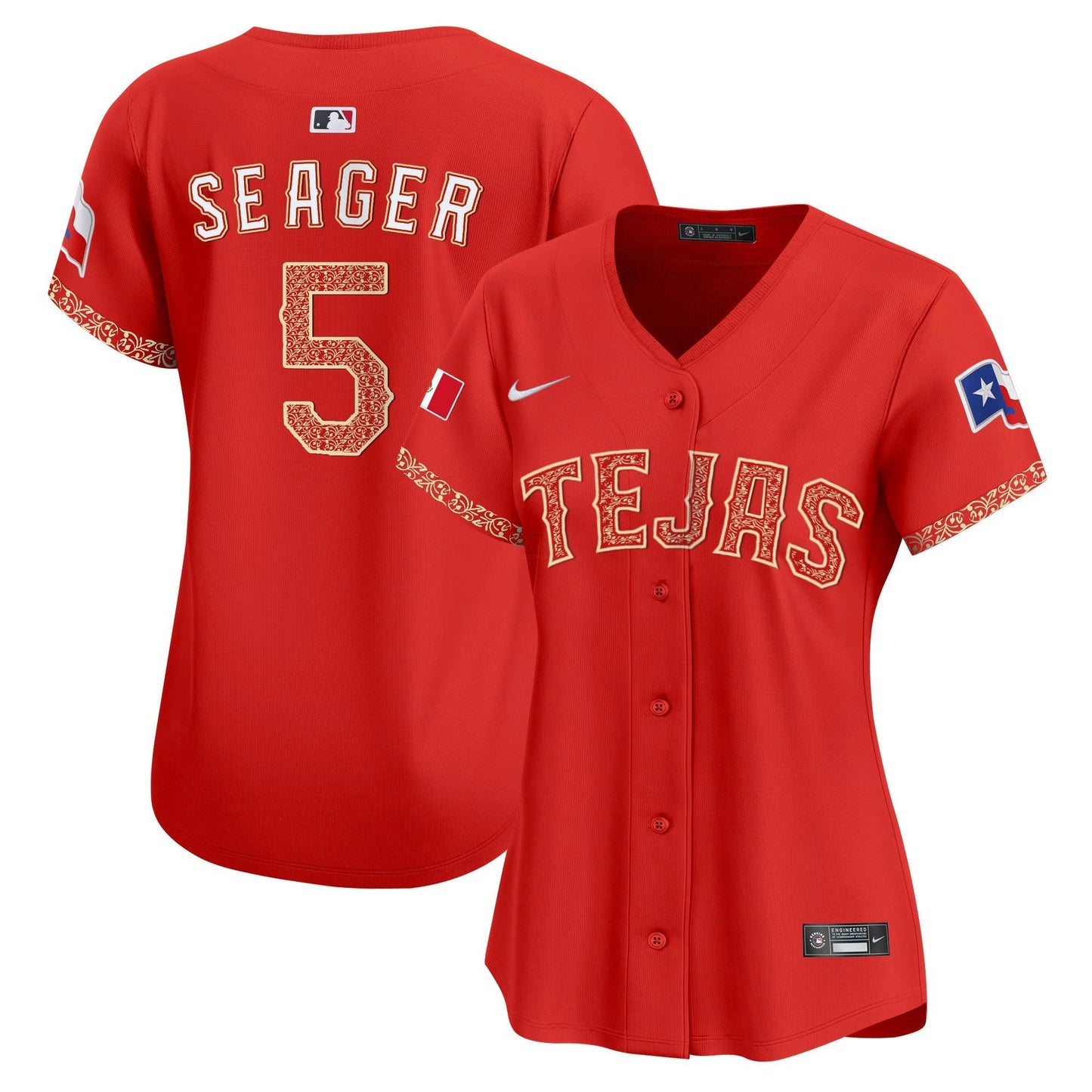 Camisa MLB Women’s Texas Mexico Vapor Premier Limited Jersey