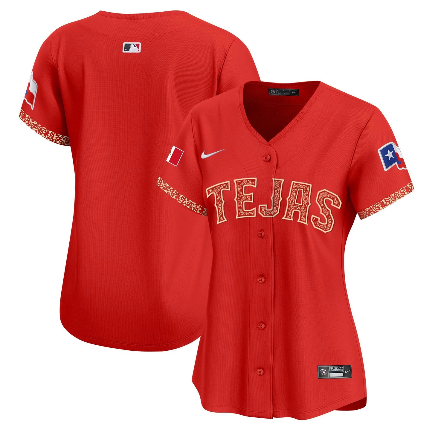 Camisa MLB Women’s Texas Mexico Vapor Premier Limited Jersey