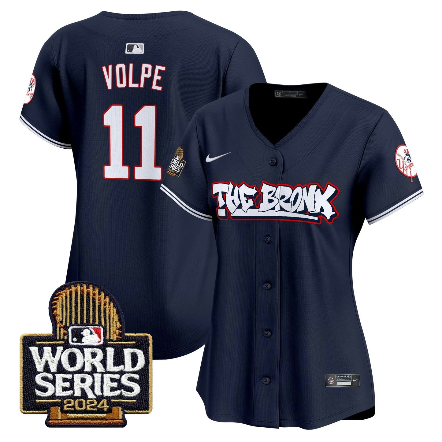 Camisa MLB Women’s The Bronx 2024 World Series Vapor Premier Limited Jersey