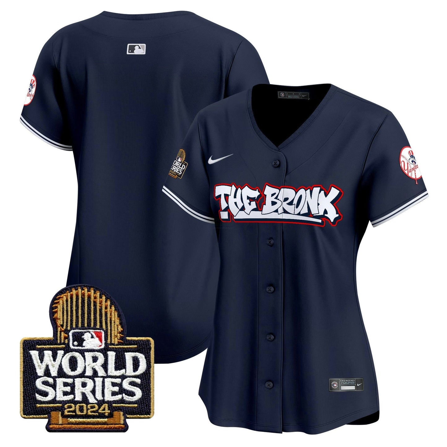 Camisa MLB Women’s The Bronx 2024 World Series Vapor Premier Limited Jersey