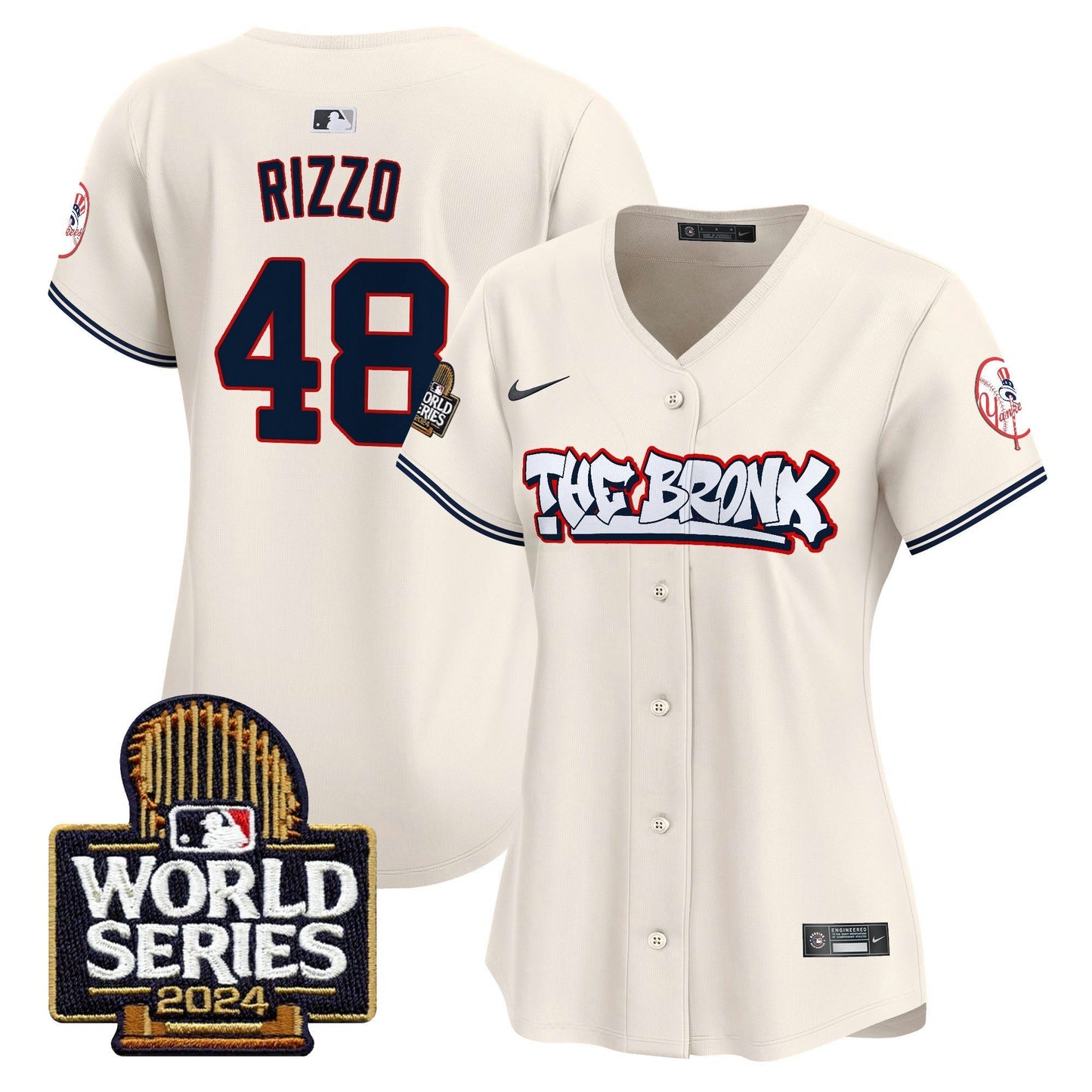 Camisa MLB Women’s The Bronx 2024 World Series Vapor Premier Limited Jersey
