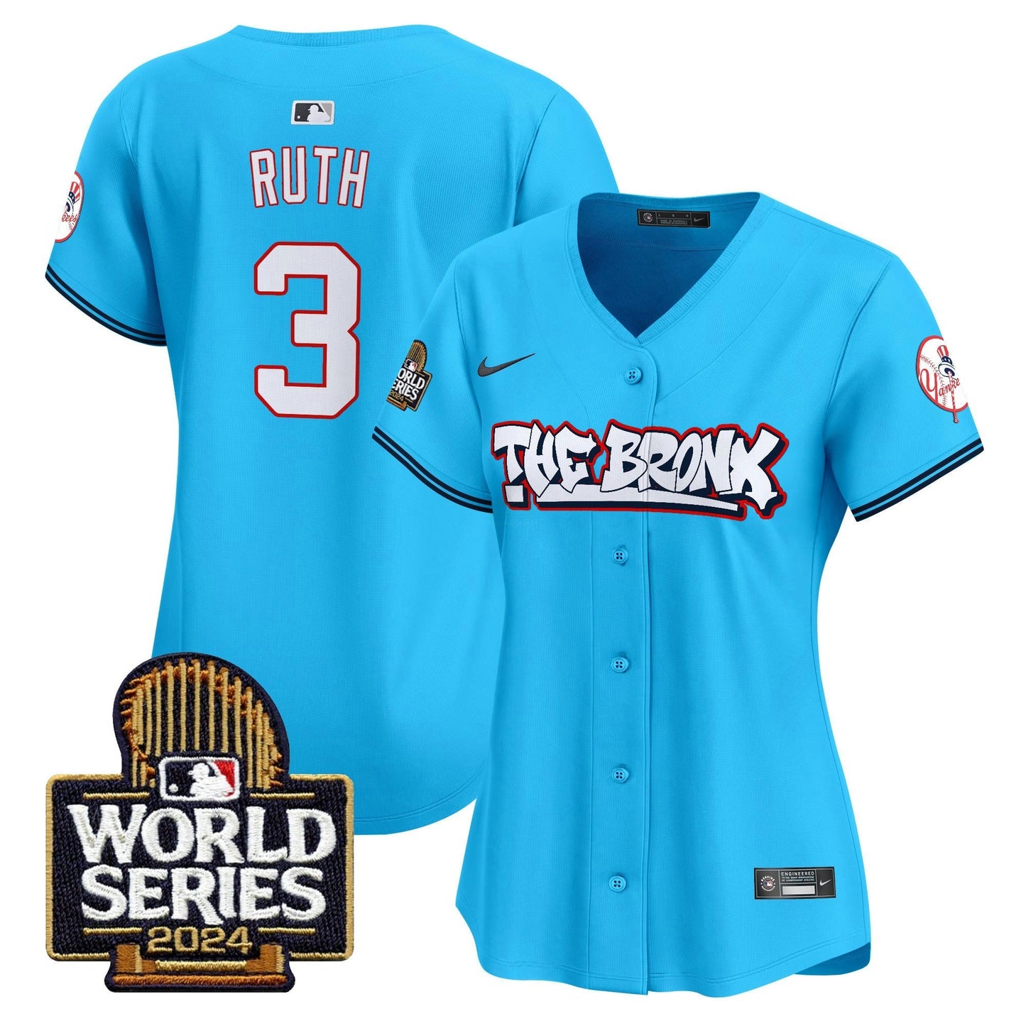 Camisa MLB Women’s The Bronx 2024 World Series Vapor Premier Limited Jersey