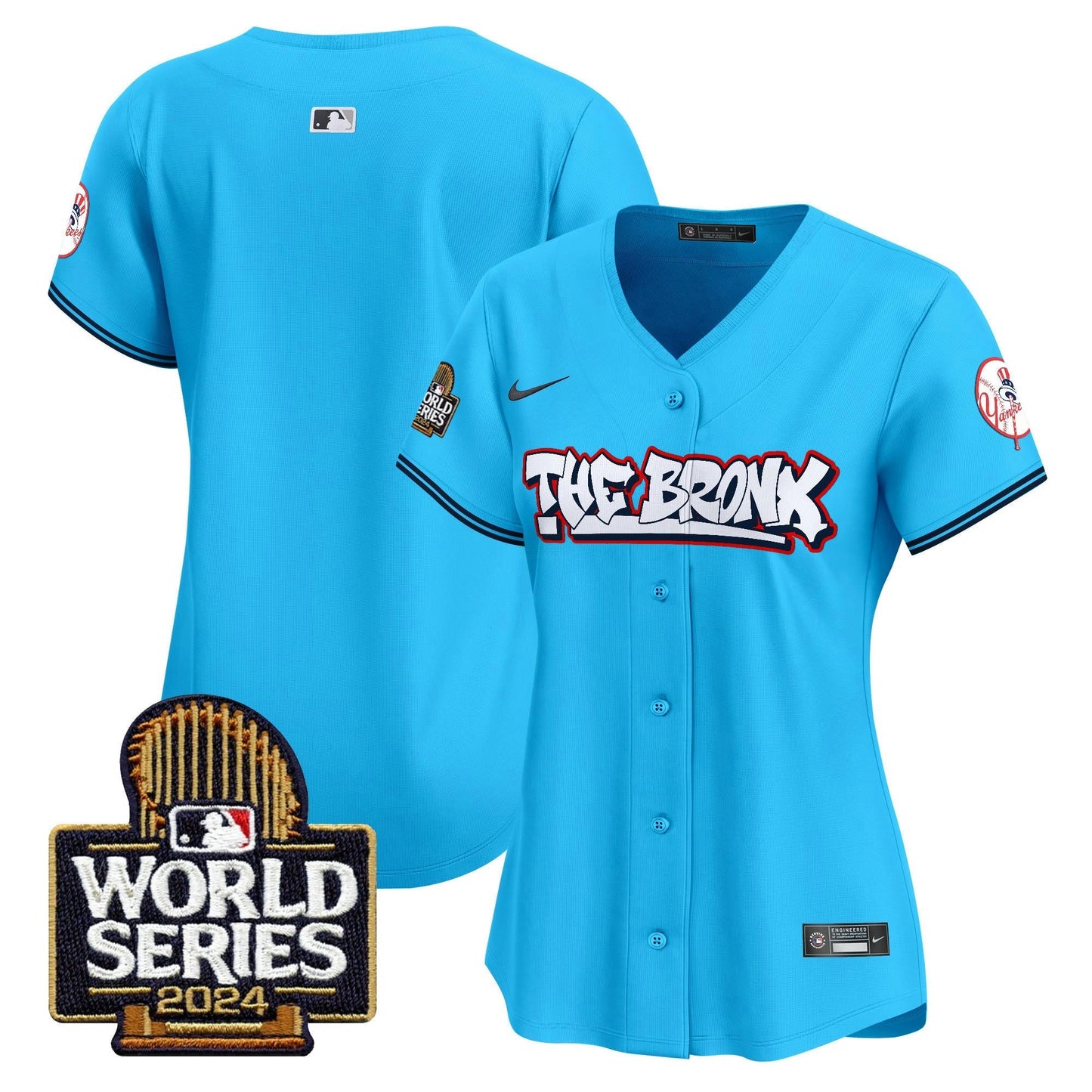 Camisa MLB Women’s The Bronx 2024 World Series Vapor Premier Limited Jersey