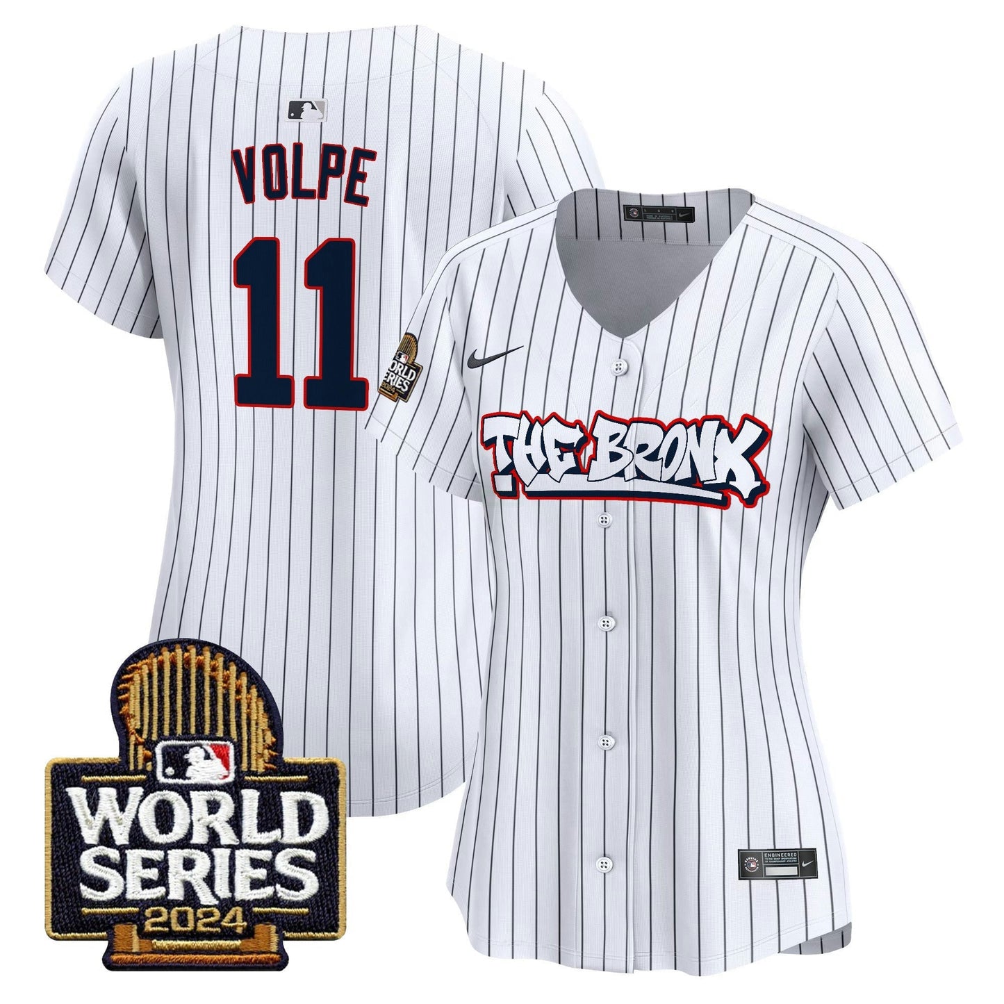 Camisa MLB Women’s The Bronx 2024 World Series Vapor Premier Limited Jersey