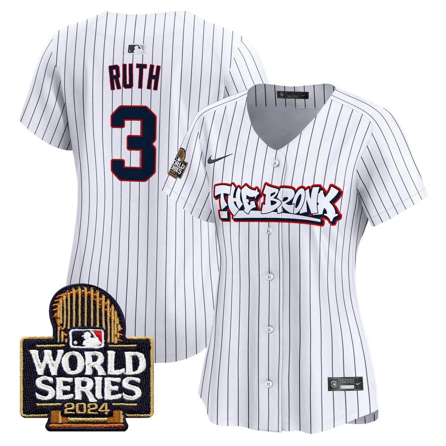 Camisa MLB Women’s The Bronx 2024 World Series Vapor Premier Limited Jersey